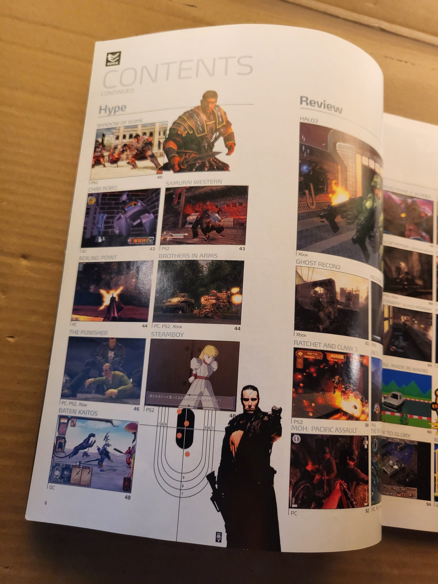Edge Magazine Christmas 2004 #144 (705) Halo Ghost Recon GTA San Andreas