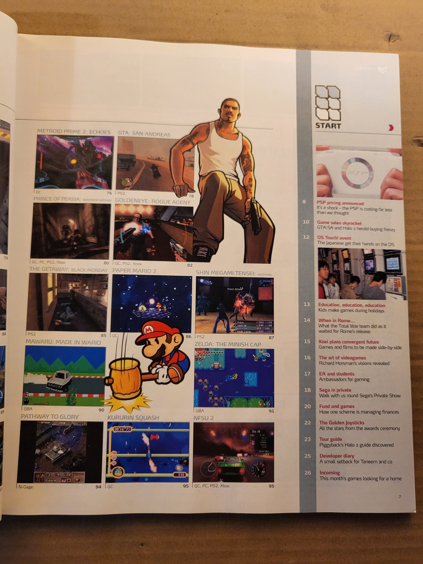 Edge Magazine Christmas 2004 #144 (705) Halo Ghost Recon GTA San Andreas