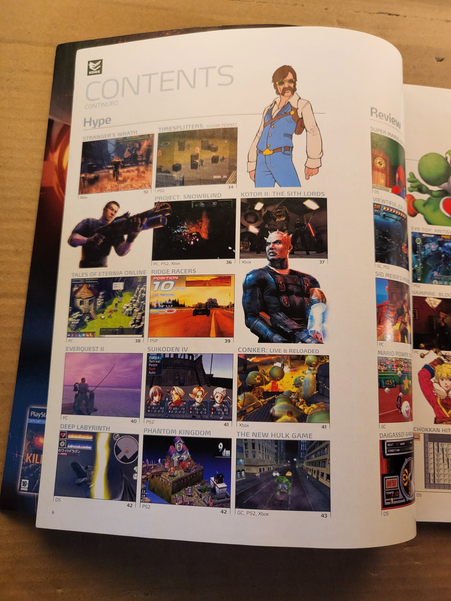 Edge Magazine January 2005 #145 (705) Mario Ridge Racer Everquest Suikoden