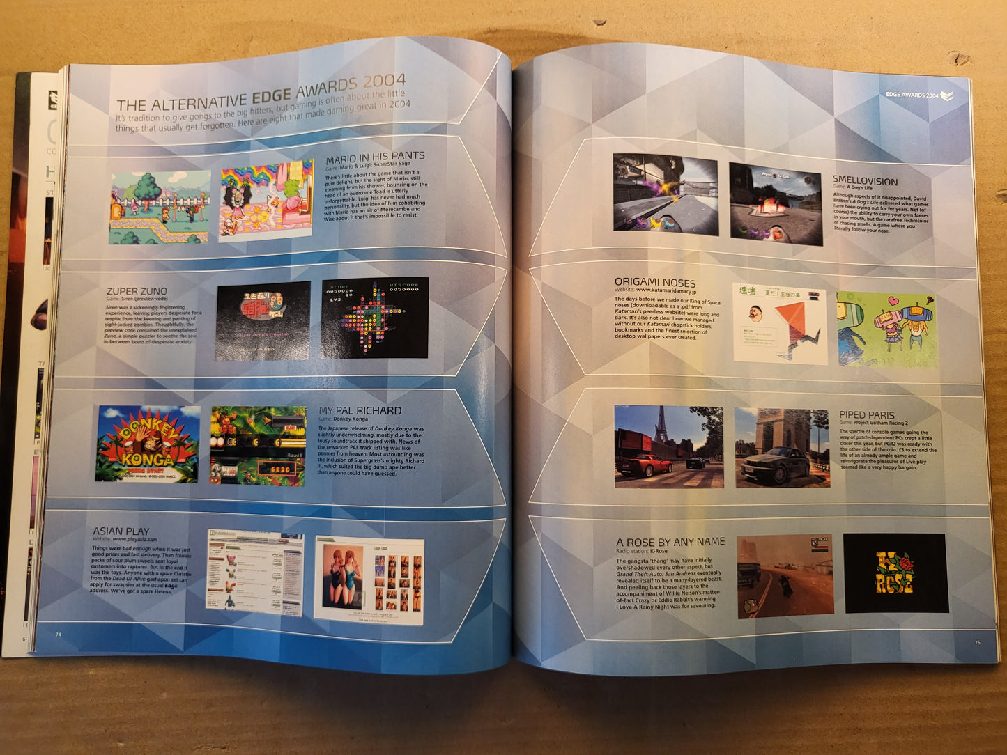 Edge Magazine January 2005 #145 (705) Mario Ridge Racer Everquest Suikoden