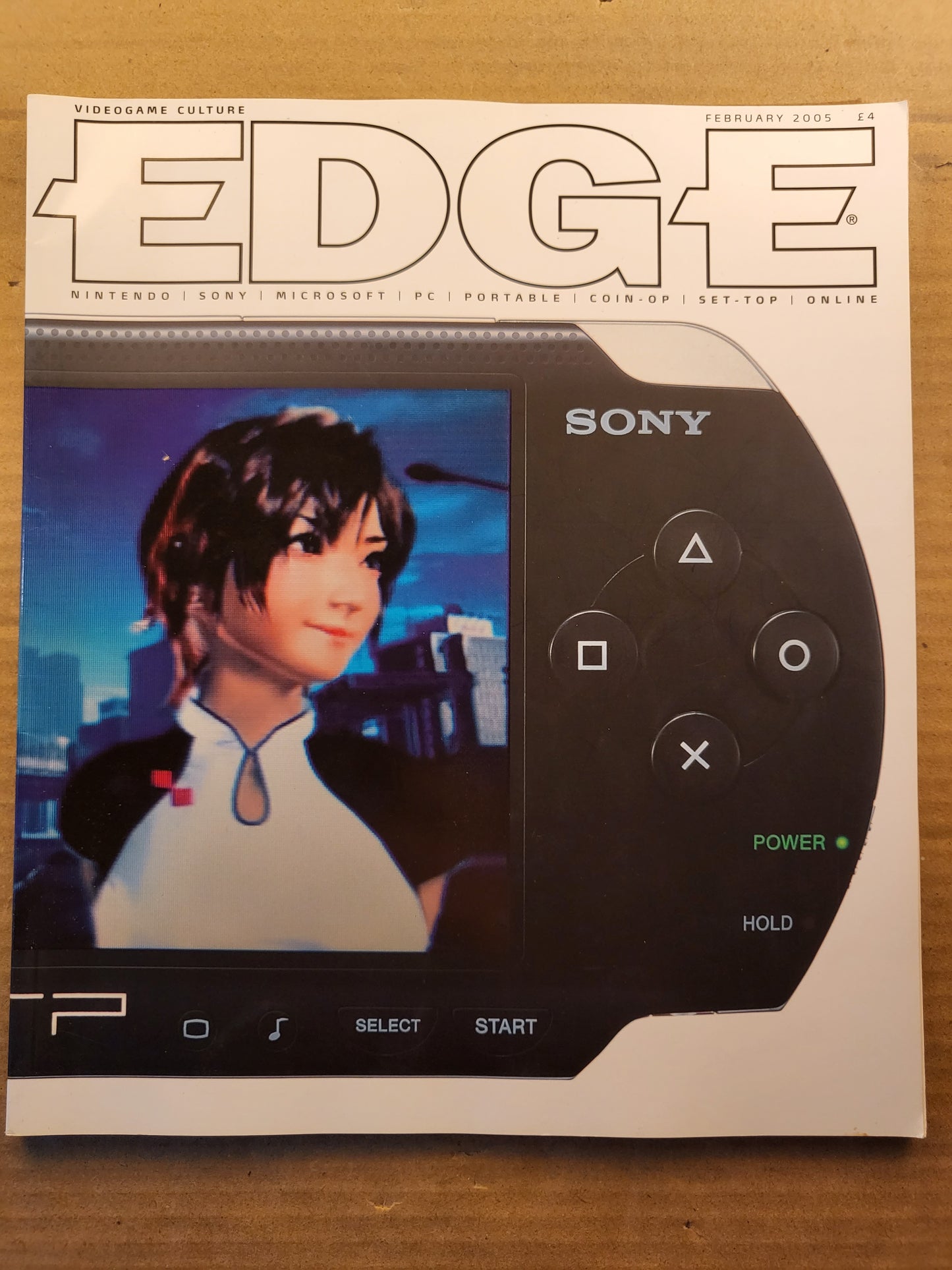 Edge Magazine February 2005 #146 (705) Star Wars Oddworld Donkey Kong Lumines
