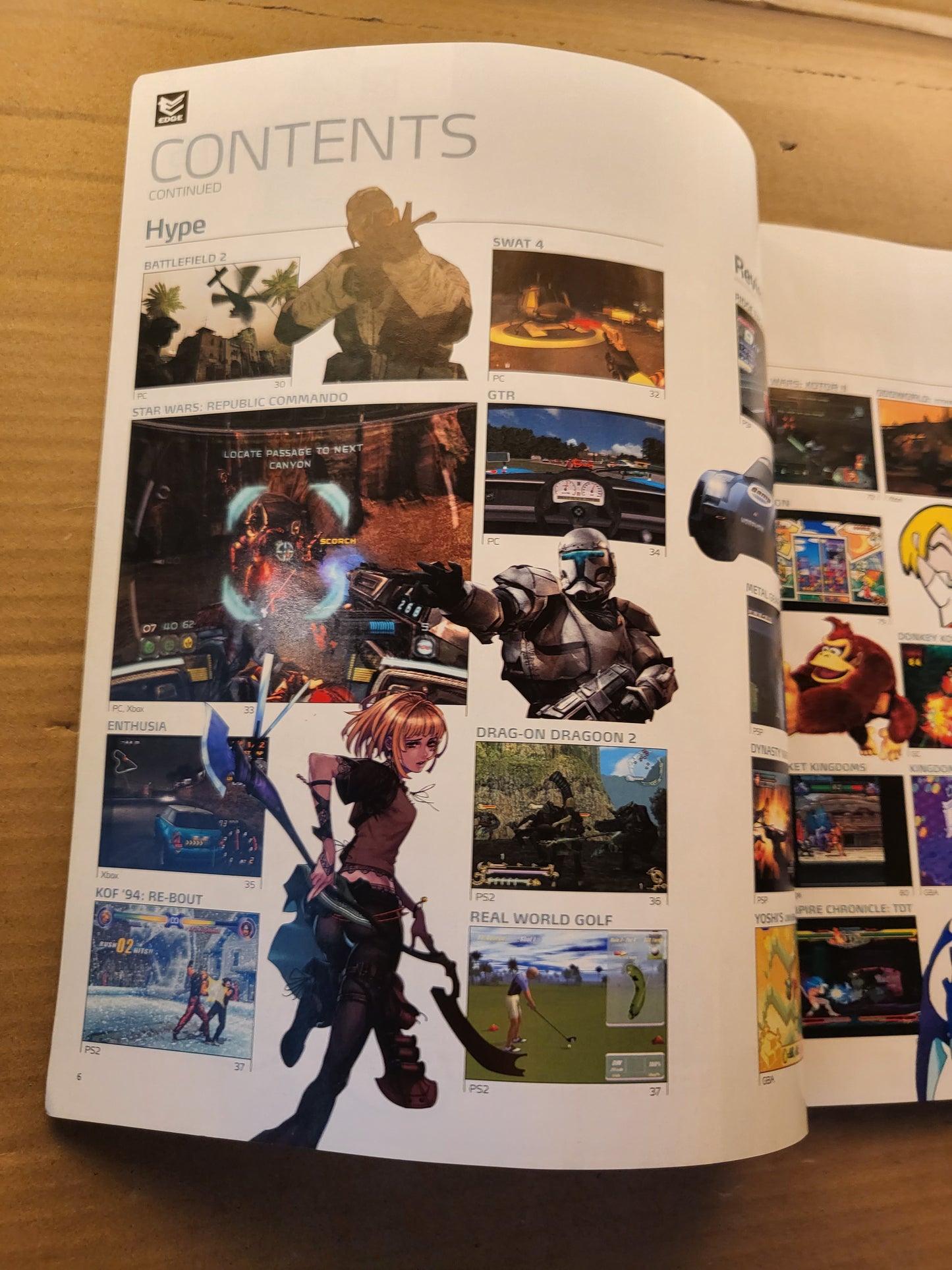 Edge Magazine February 2005 #146 (705) Star Wars Oddworld Donkey Kong Lumines