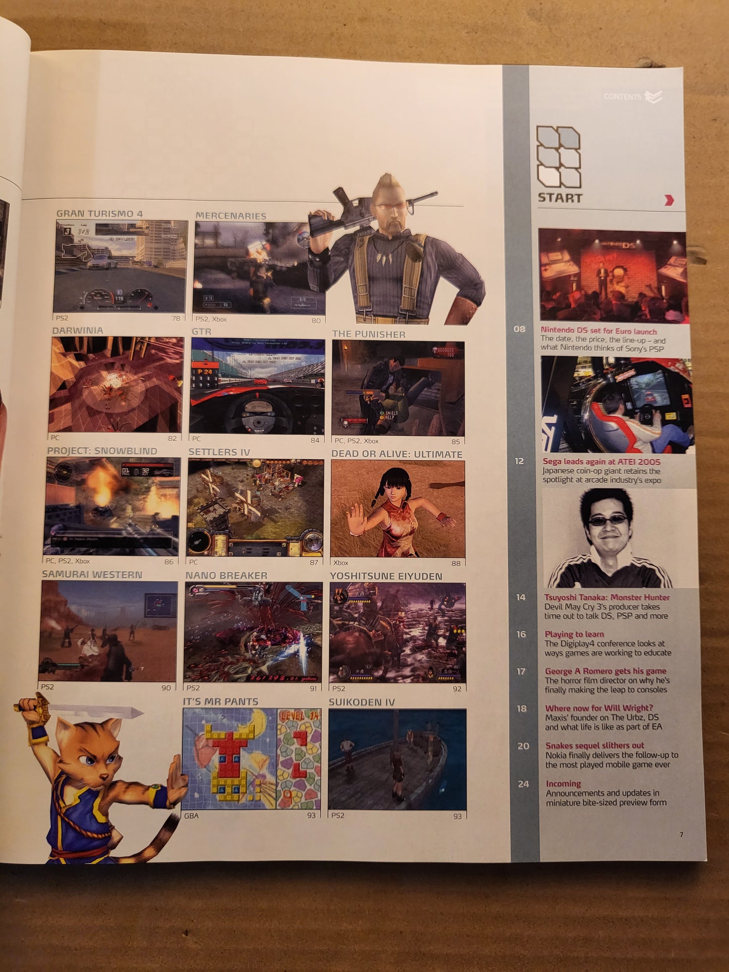 Edge Magazine March 2005 #147 (705) Gran Turismo Darwinia Mercenaries Infected