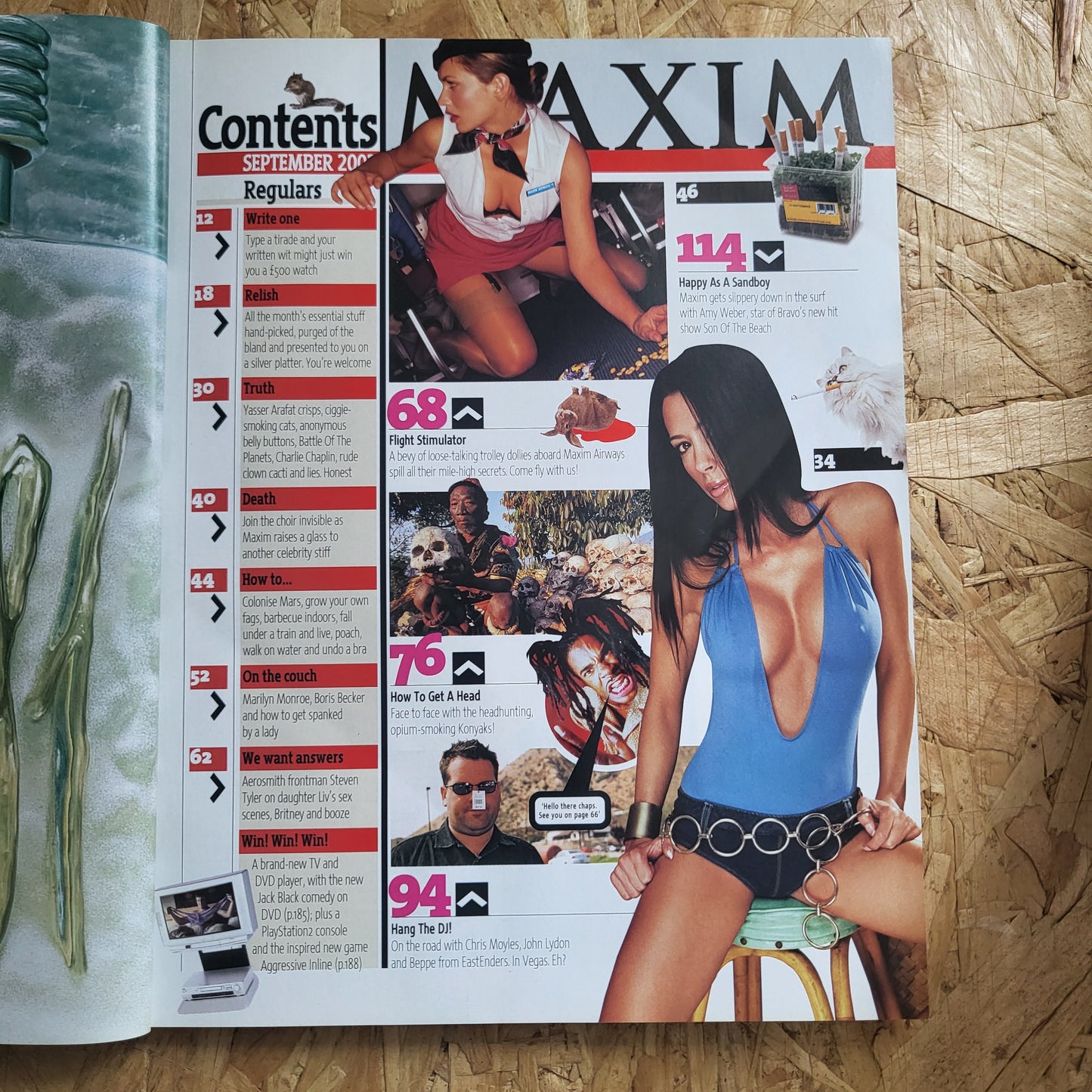 MAXIM Magazine September 2002 (1002) Michelle Heaton Jessica Taylor