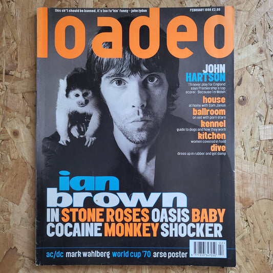 LOADED Magazine February 1998 (997) Mark Wahlberg Samantha Janus Ian Brown