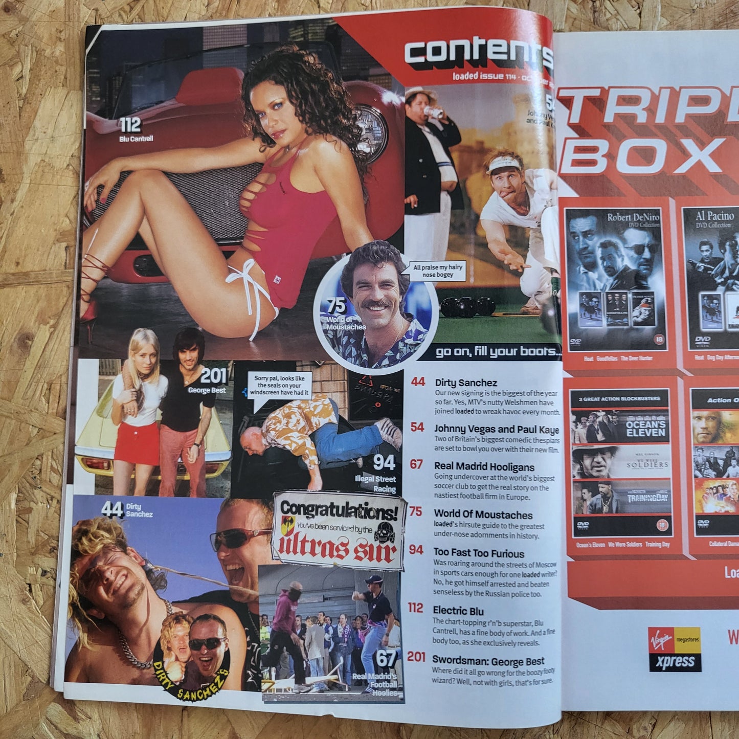 LOADED Magazine October 2003 (997) Victoria Silvstedt POSTER Blu Cantrell