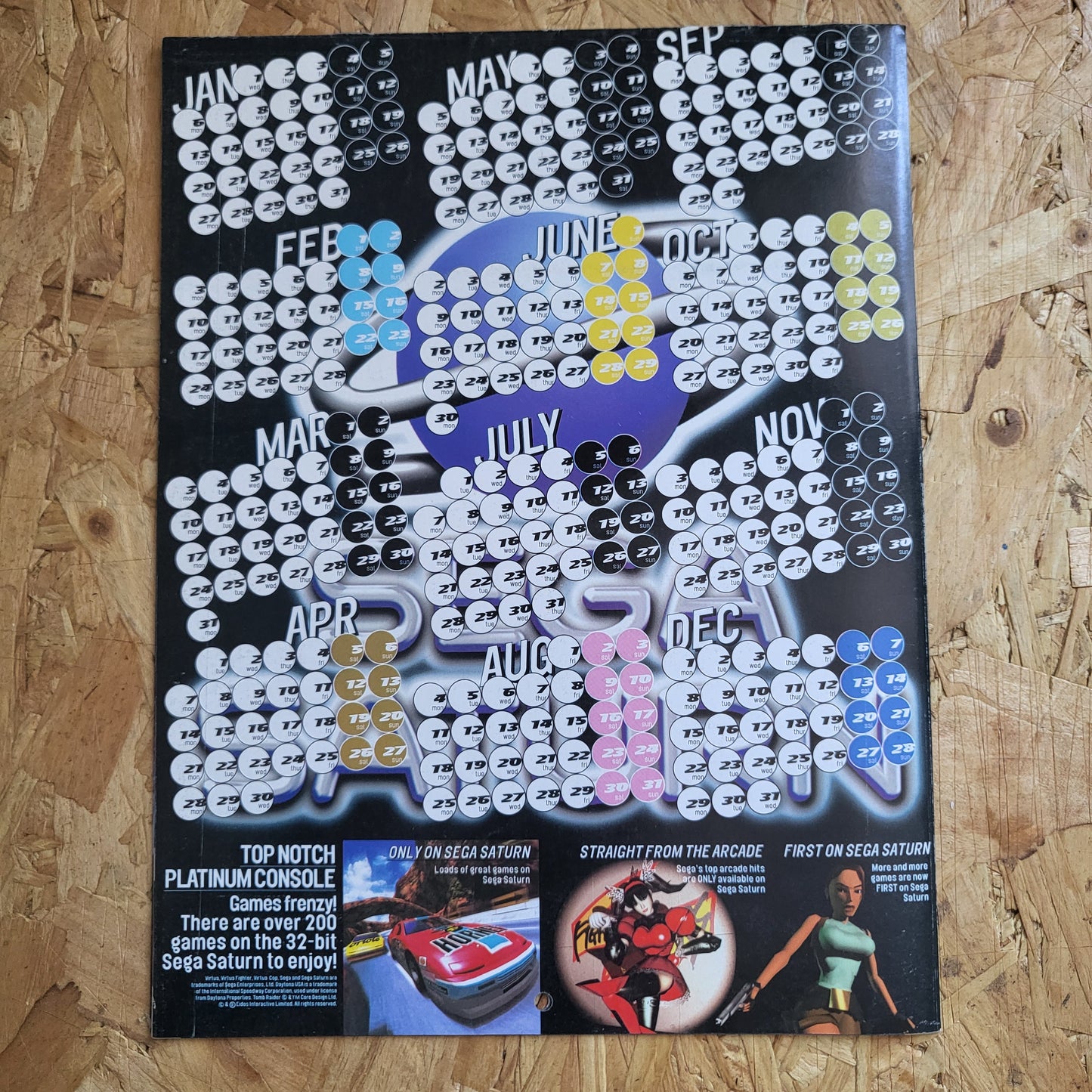 LOADED Magazine Calendar 1997 (998) Danni Minogue Annabelle Schofield