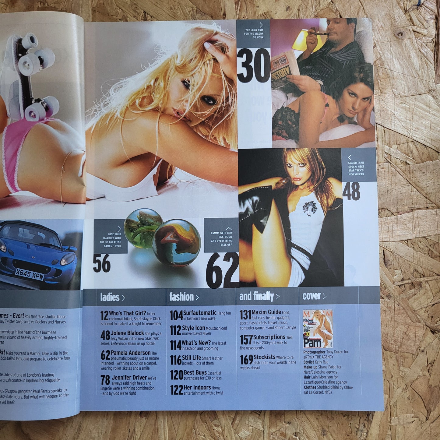 MAXIM Magazine February 2002 (999) Pamala Anderson Jennifer Driver Jolane Blalock