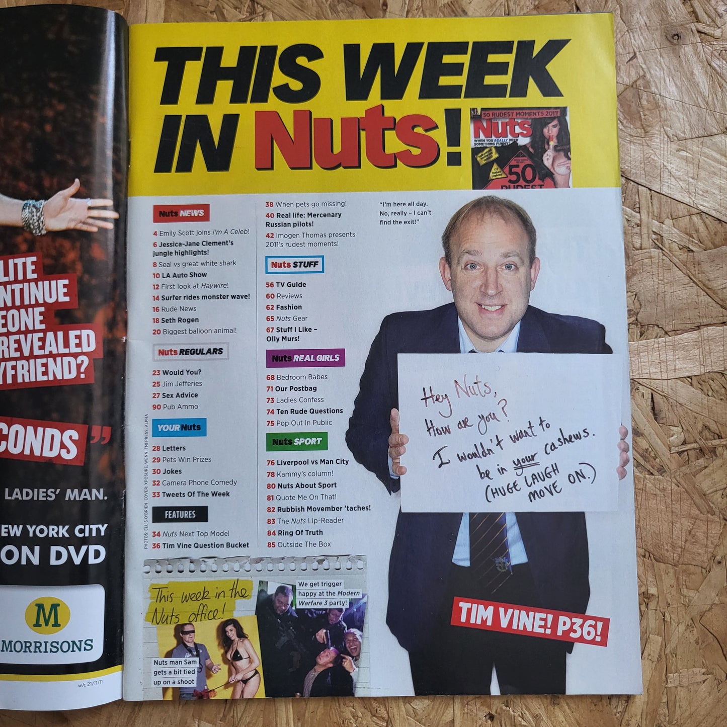 NUTS Magazine 25 November 1 December 2011 (1000) Imogen Thomas EMILY SCOTT JESSICA-JANE CLEMENT