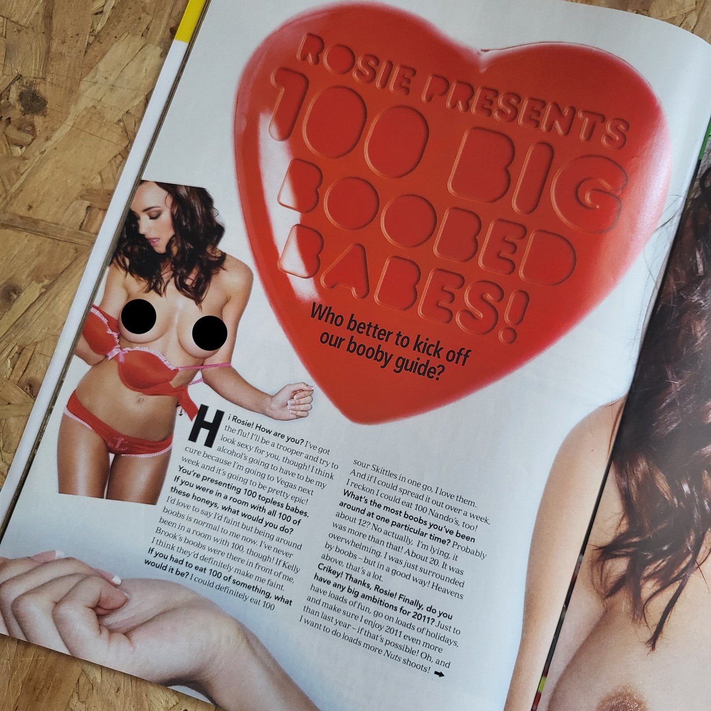 NUTS 28 January 3 February 2011 (1000) KELLY HALL SOPHIE HOWARD KATY PERRY