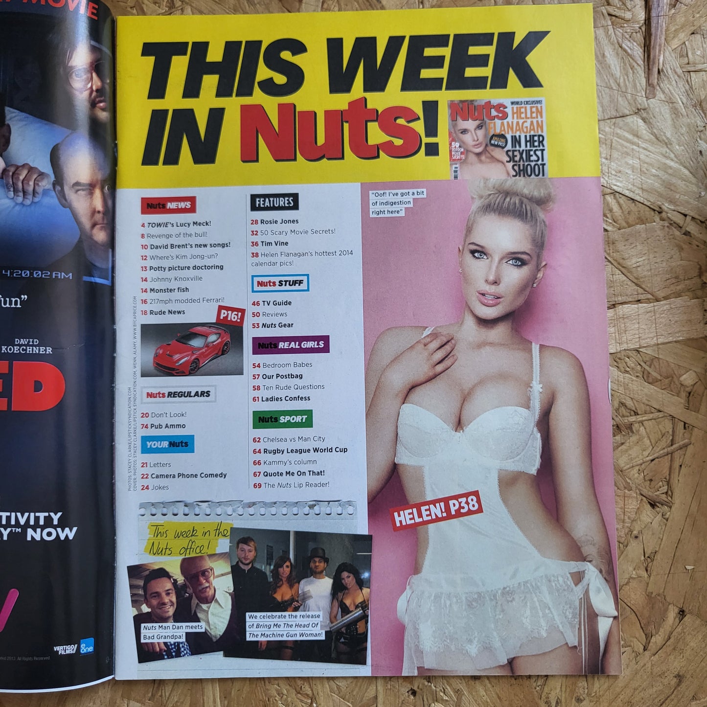 NUTS 25-31 October 2013 (1000) POSTER Rosie Jones Helen Flanagan Lucy Meck