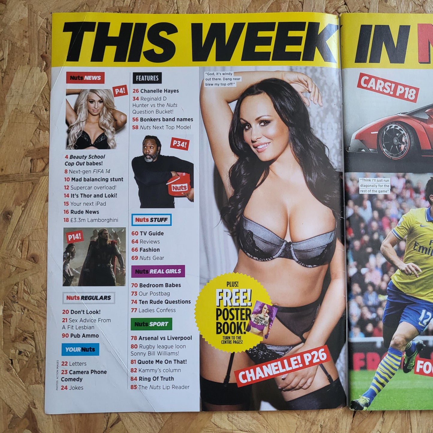 NUTS 1-7 November 2013 (1000) POSTER Chanelle Hayes Holly Hagan Holly Peers