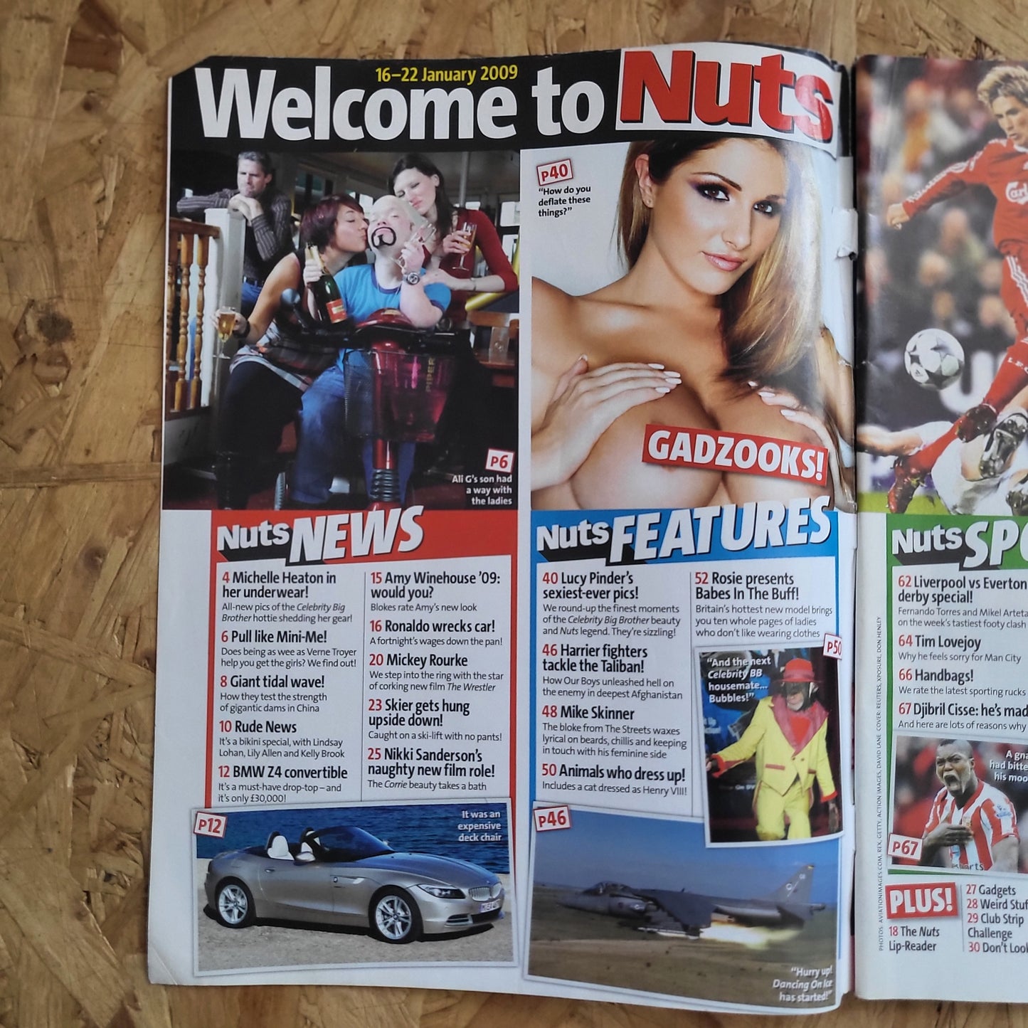 NUTS 16-22 January 2009 (1000) Lucy Pinder Rosie Jones