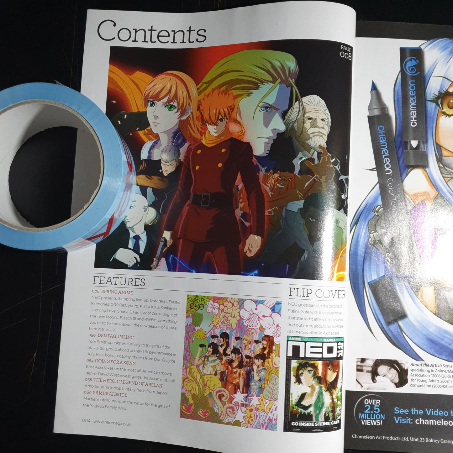 Neo Magazine June 2015 Anime Manga UK No 138 (Rare)(311) Durarara!!X2