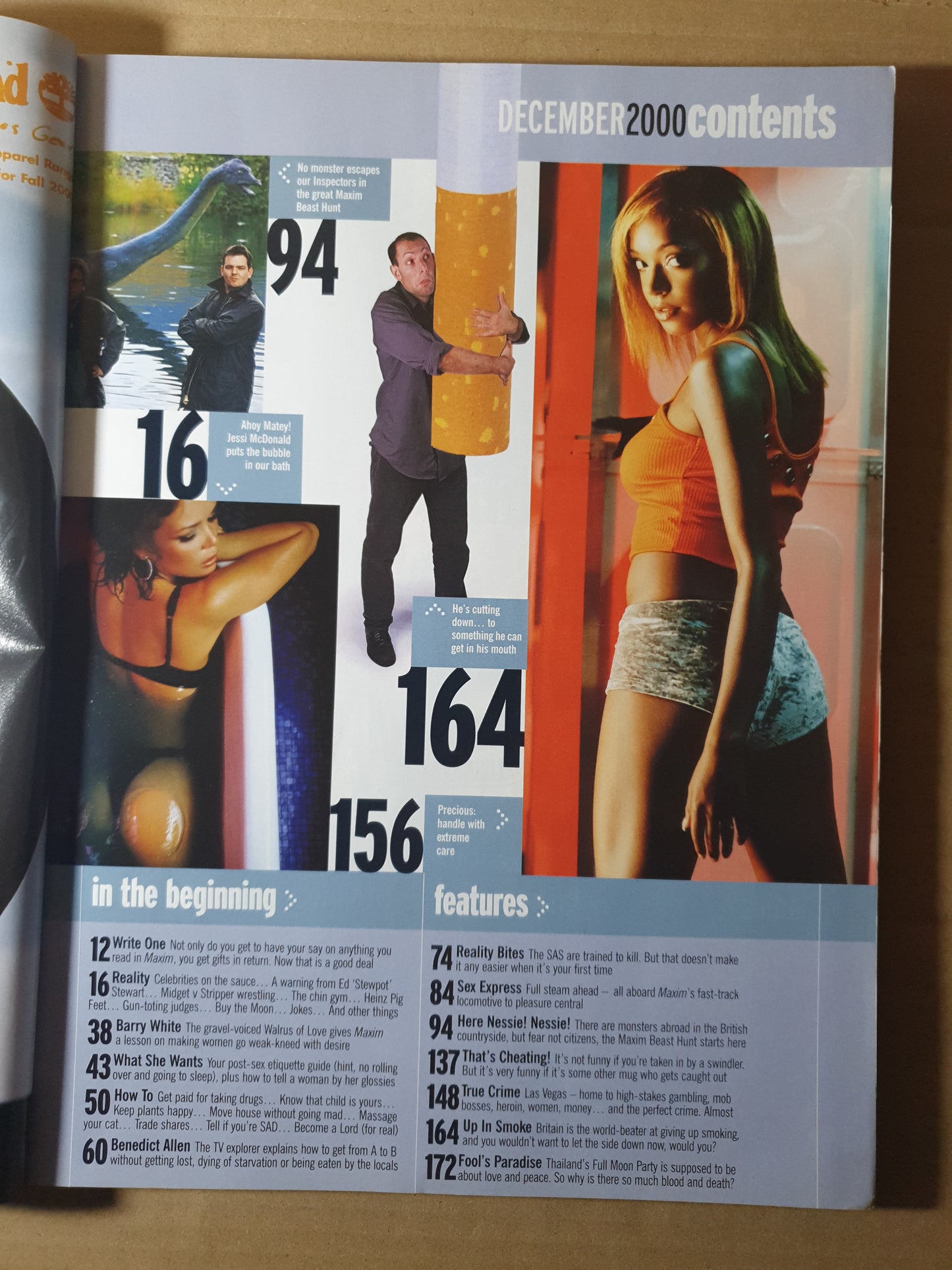 Maxim Magazine December 2000 (344) Davinia Taylor Coyote Ugly