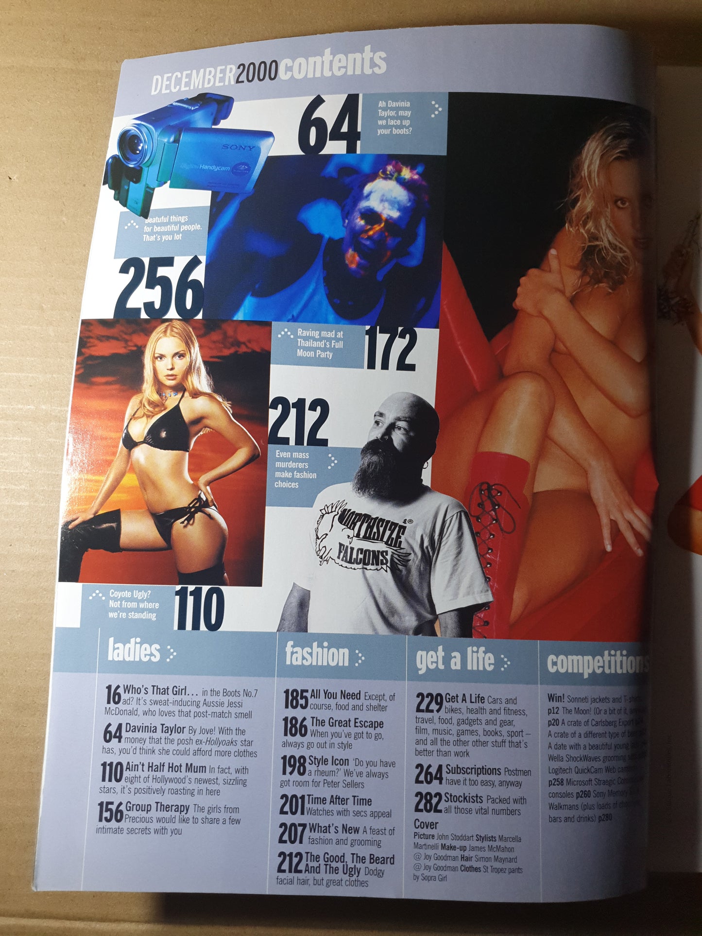 Maxim Magazine December 2000 (344) Davinia Taylor Coyote Ugly
