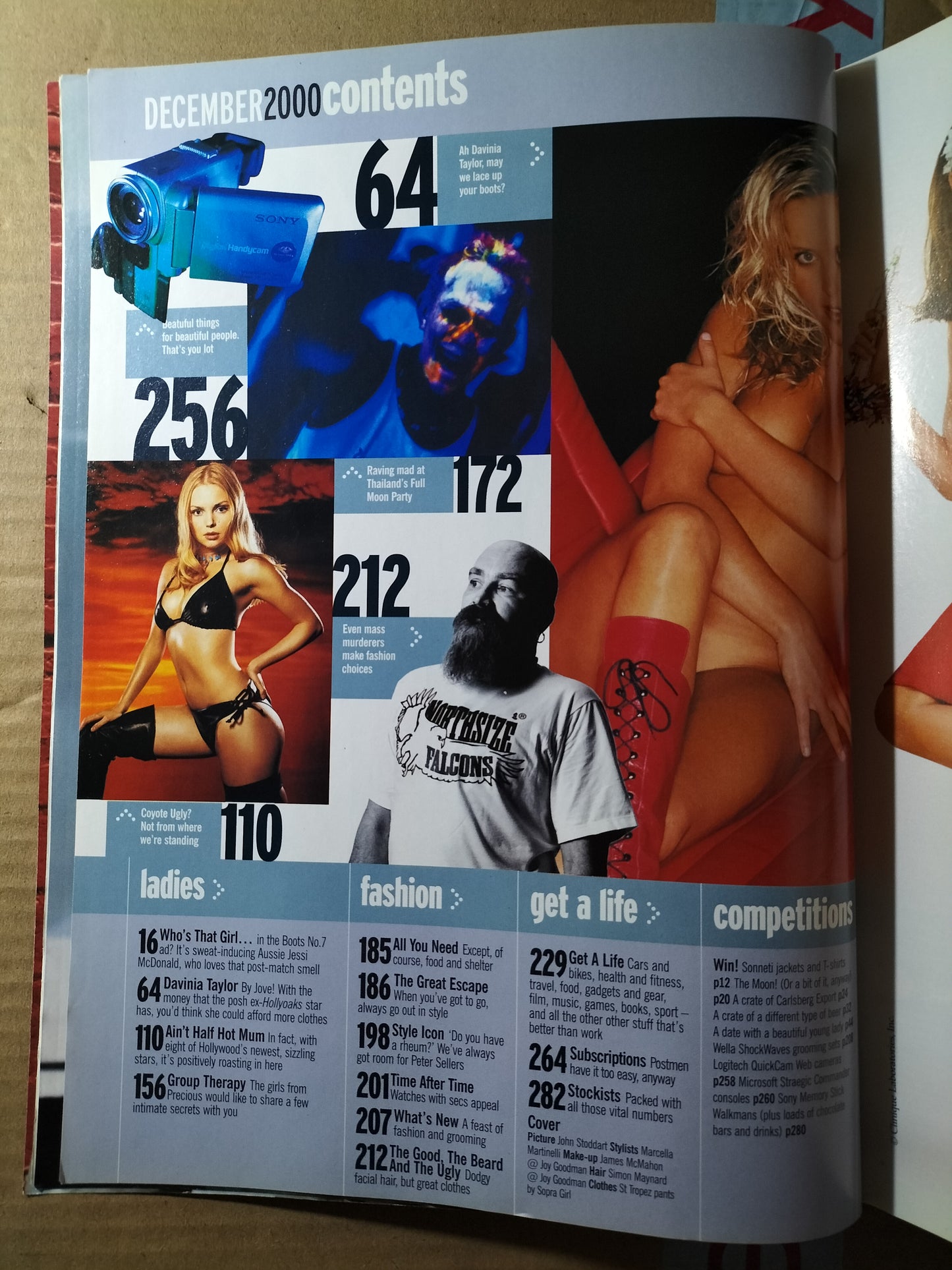 Maxim Magazine December 2000 (464) Davinia Taylor Coyote Ugly