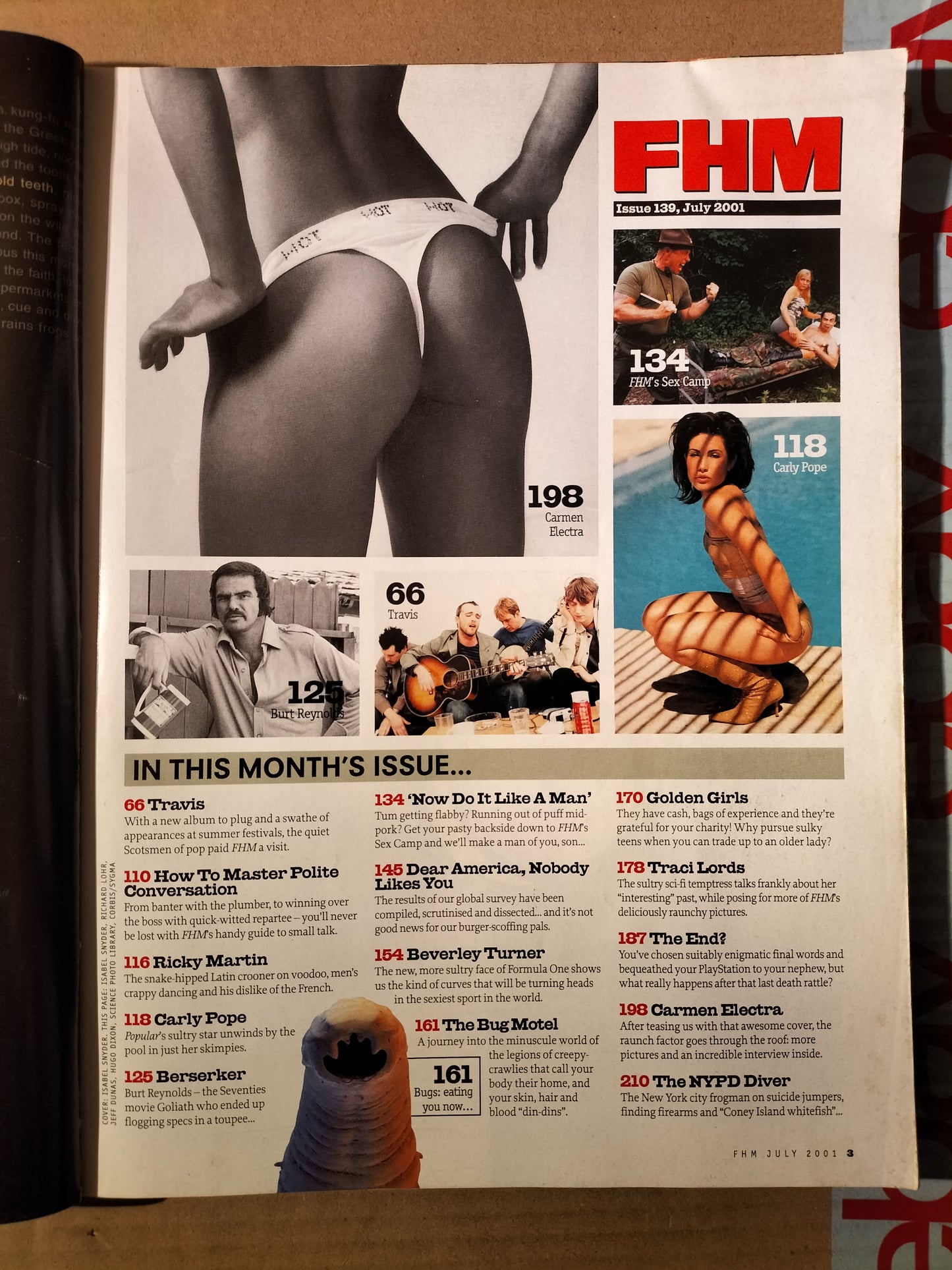 FHM Magazine July 2001 (533) Carmen Electra Carly Pope