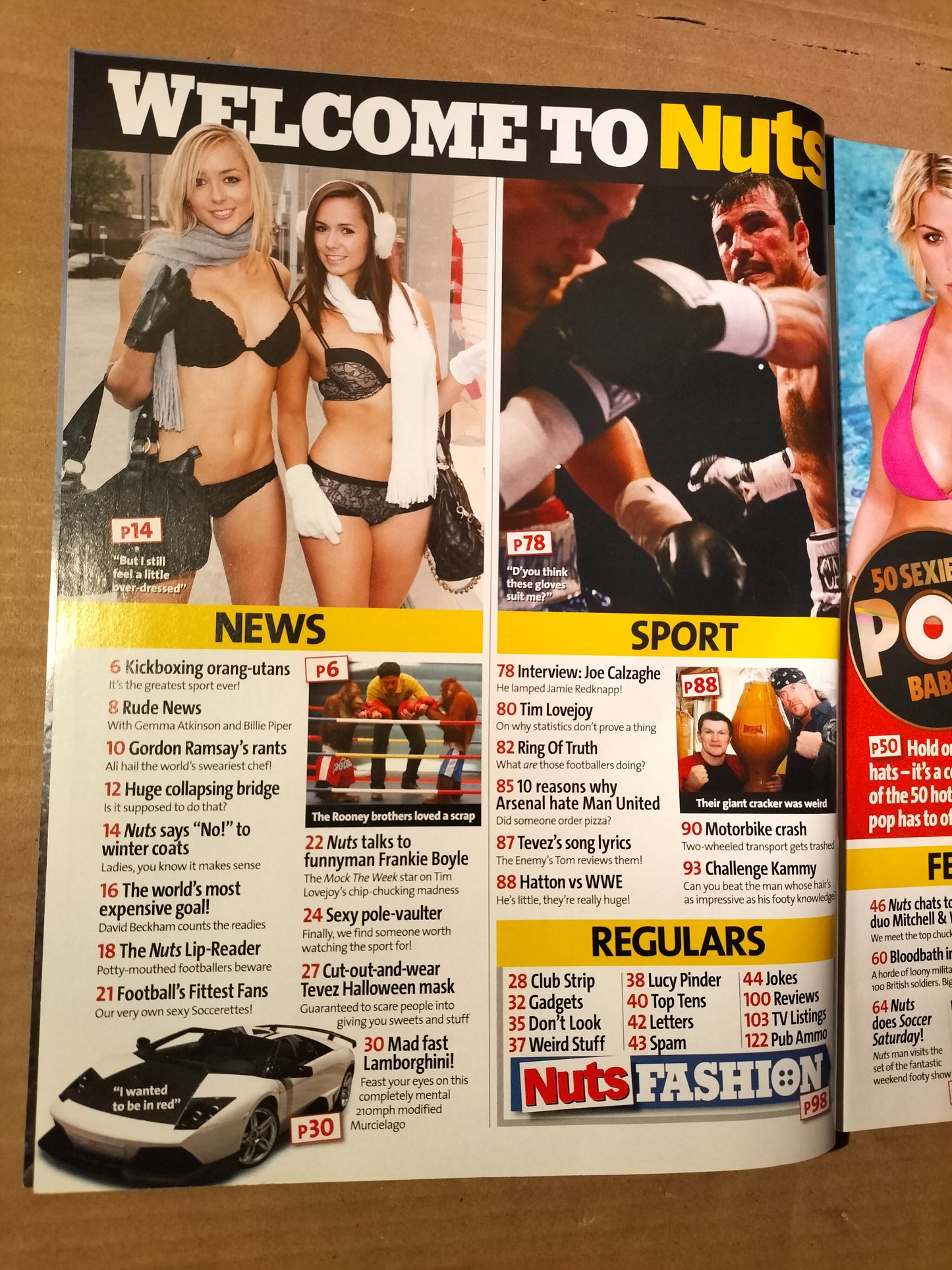Nuts 2-8 November 2007 (546)(Rare) Jennifer Ellison Dannii Minogue Amerie