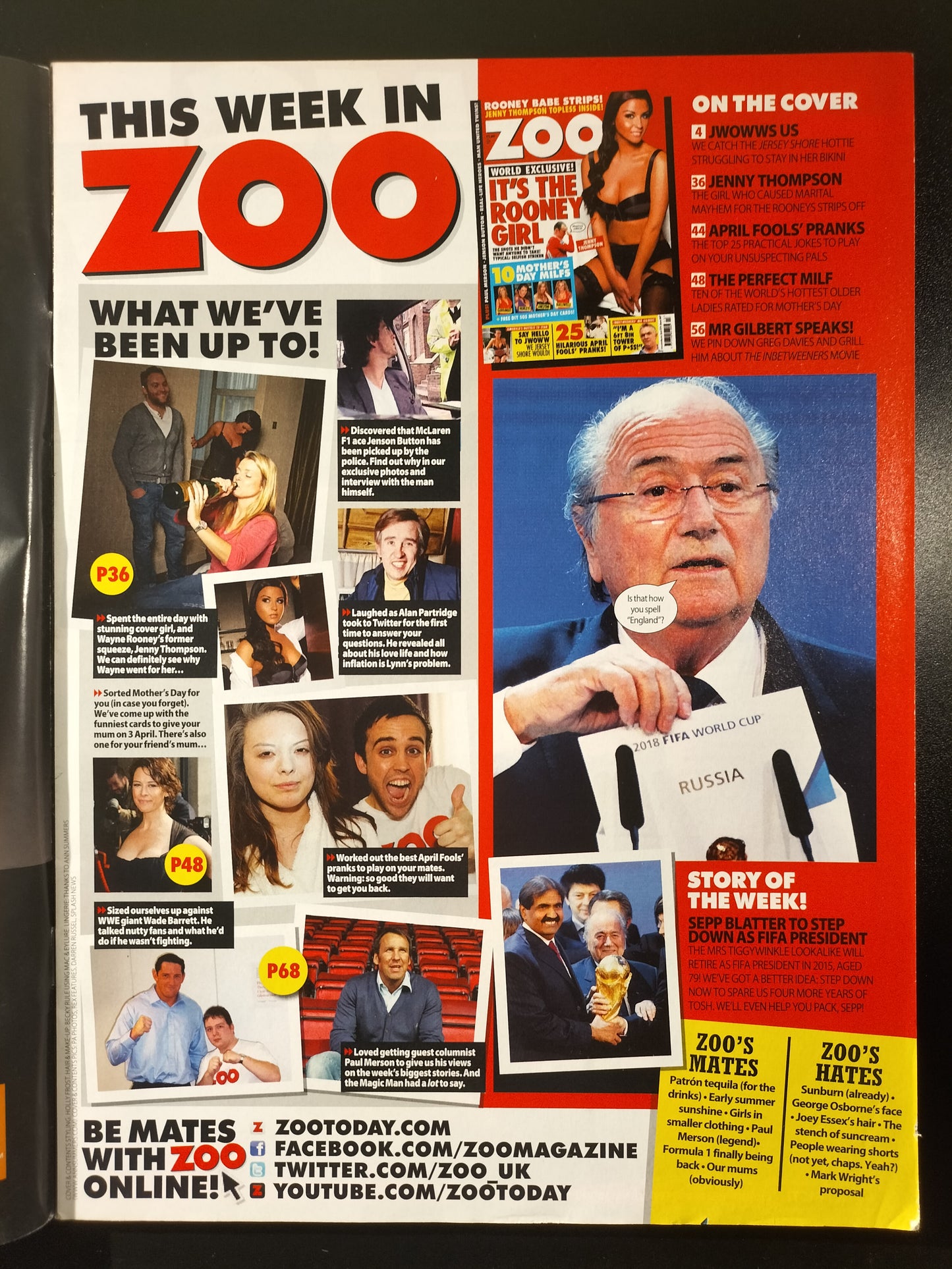 Zoo Magazine 1-7 April 2011 (586) Jenny Thompson