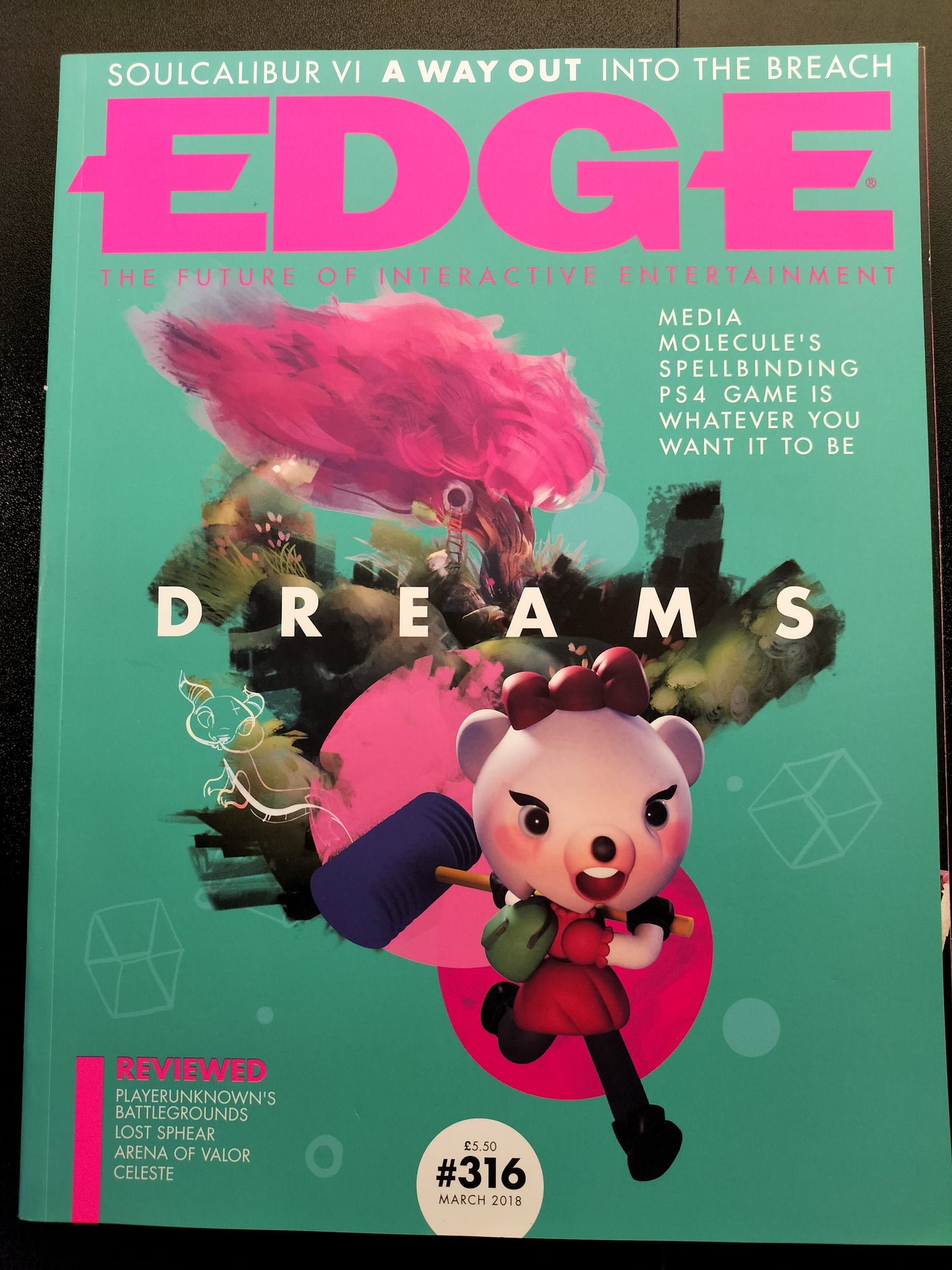 Edge Magazine March 2018 #316 Subscriber (595) Arena of Valor Celeste Brawlout