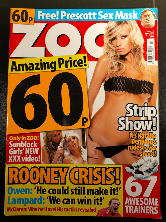 ZOO Magazine 12-18 May 2006 (631)(Rare) Natalie Denning POSTER