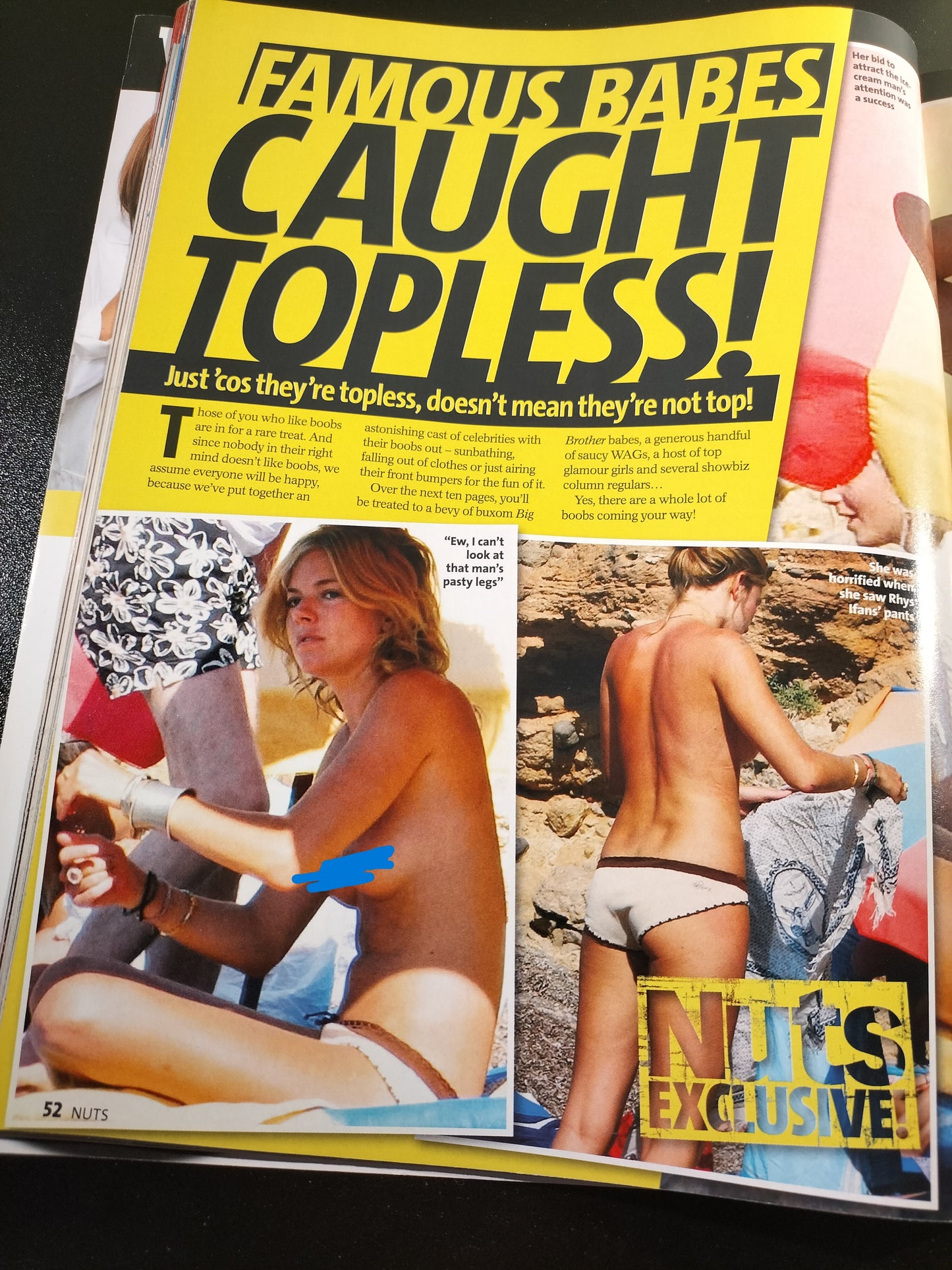 Nuts 14-20 September 2007 (640) Cameron Rhian Katie Kate Sienna Adele Silva Celebs