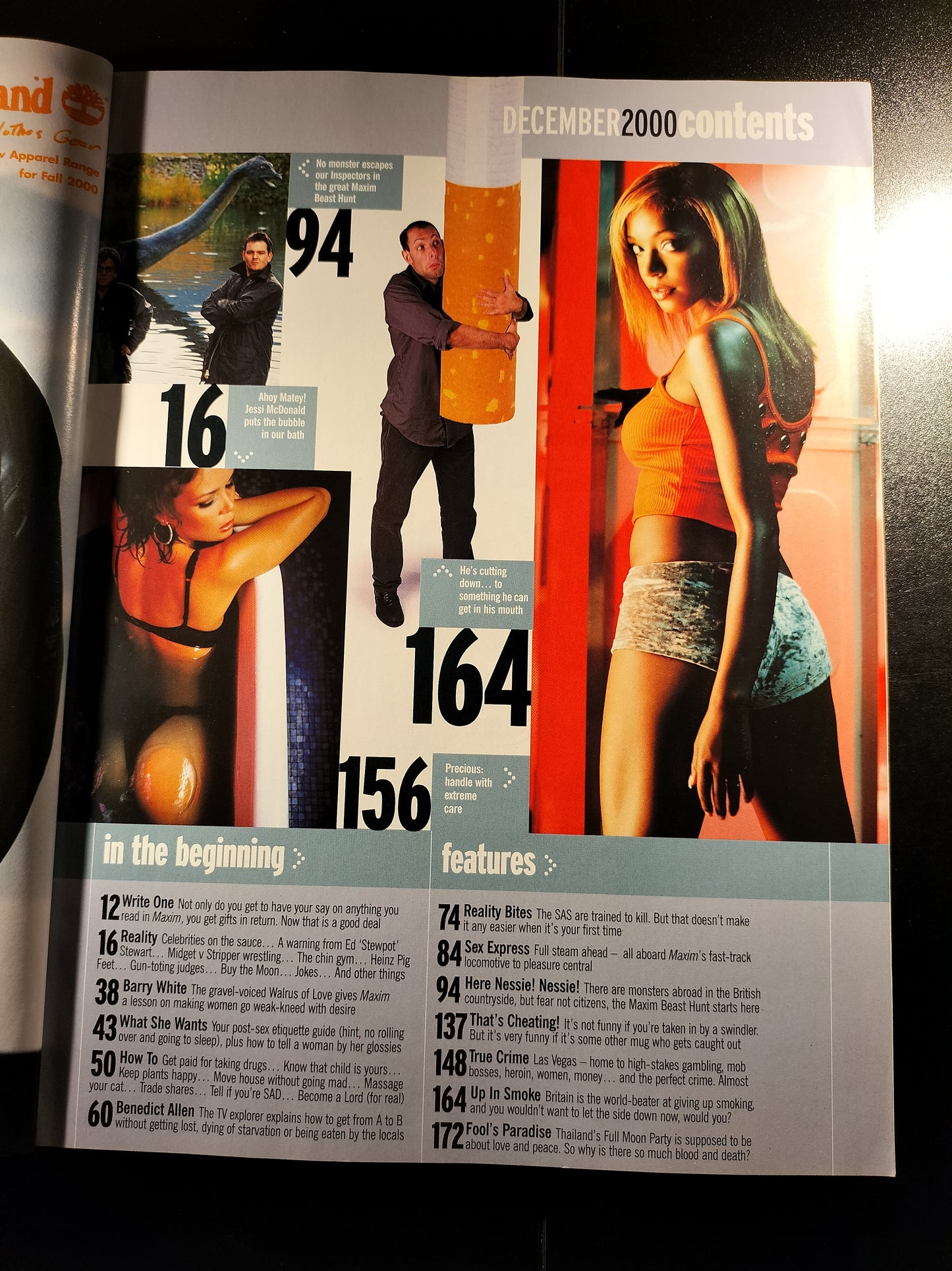 Maxim Magazine December 2000 (666) Davinia Taylor Coyote Ugly
