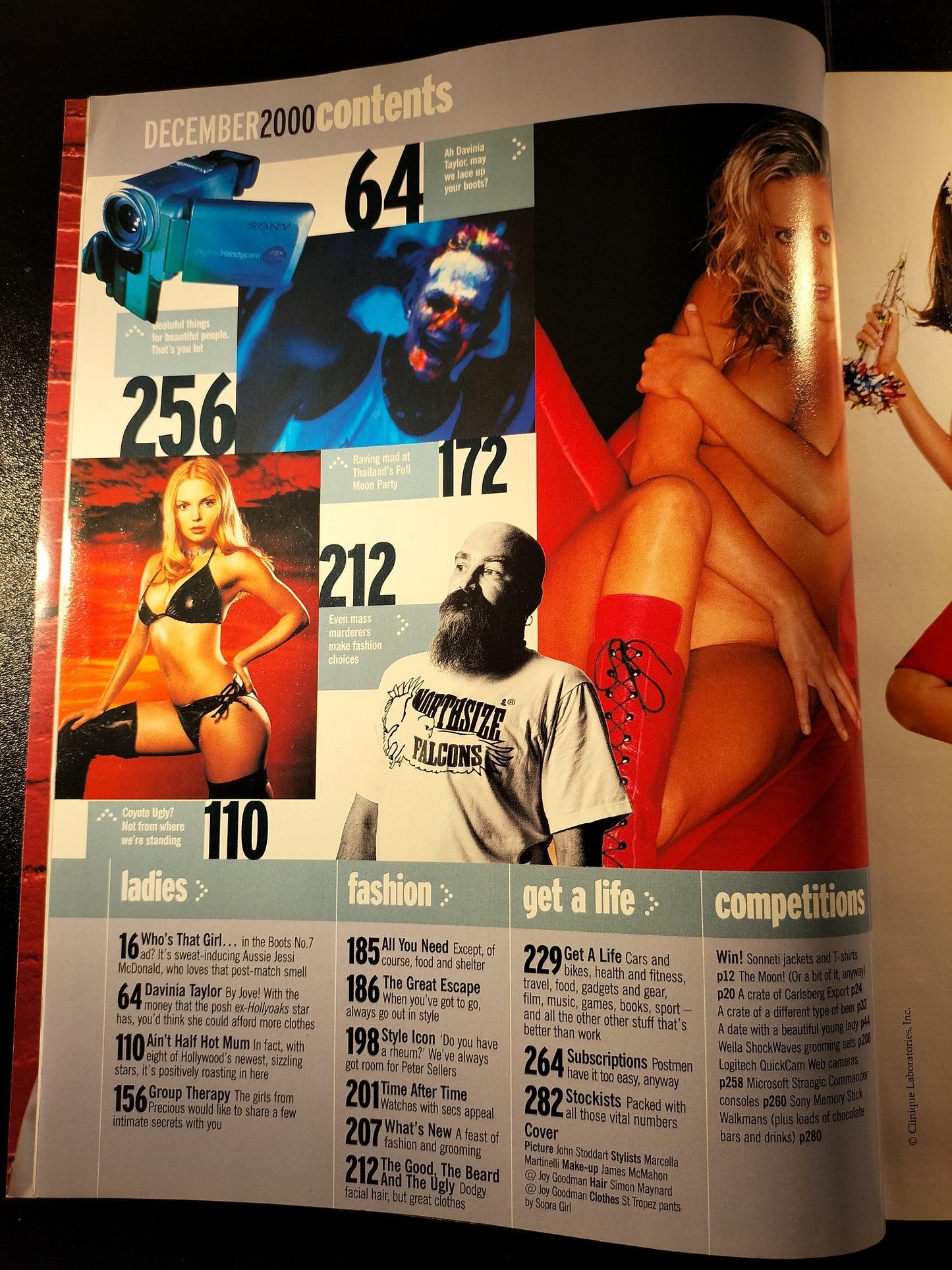Maxim Magazine December 2000 (666) Davinia Taylor Coyote Ugly