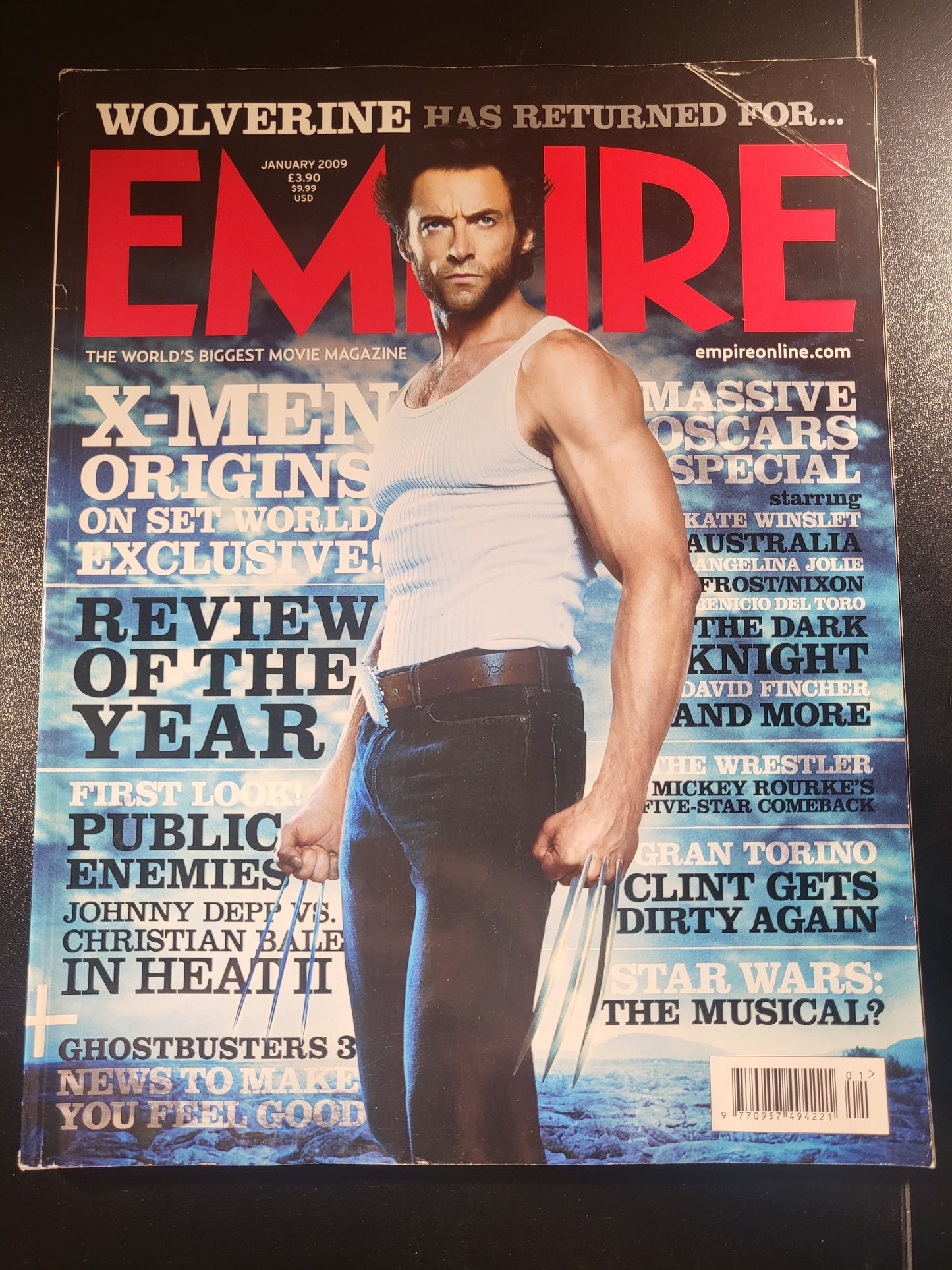 Empire Film Magazine Jan 2009 (669) Wolverine Johnny Depp Christian Bale