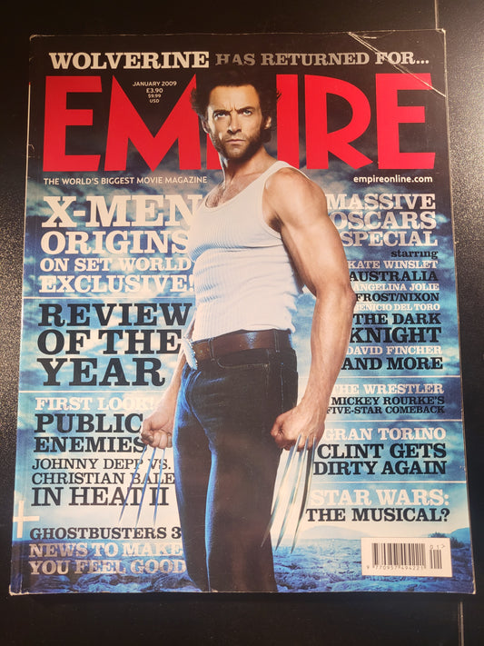 Empire Film Magazine Jan 2009 (669) Wolverine Johnny Depp Christian Bale