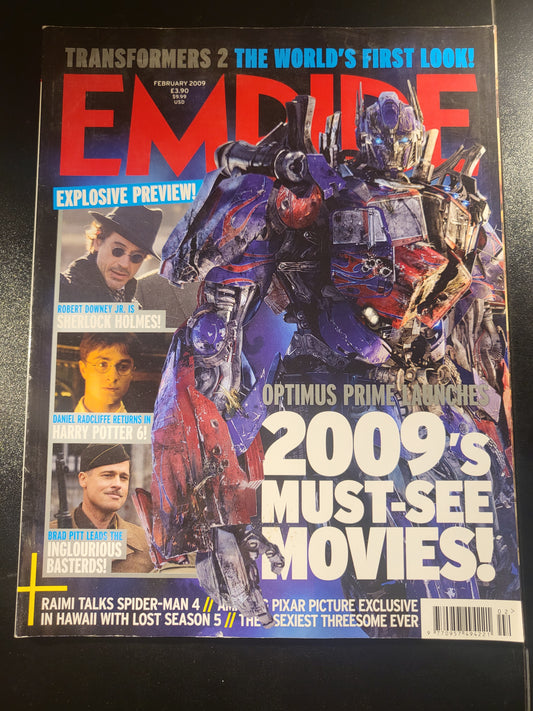 Empire Film Magazine Feb 2009 (669) Must See Movies Harry Potter Sherlock Holmes