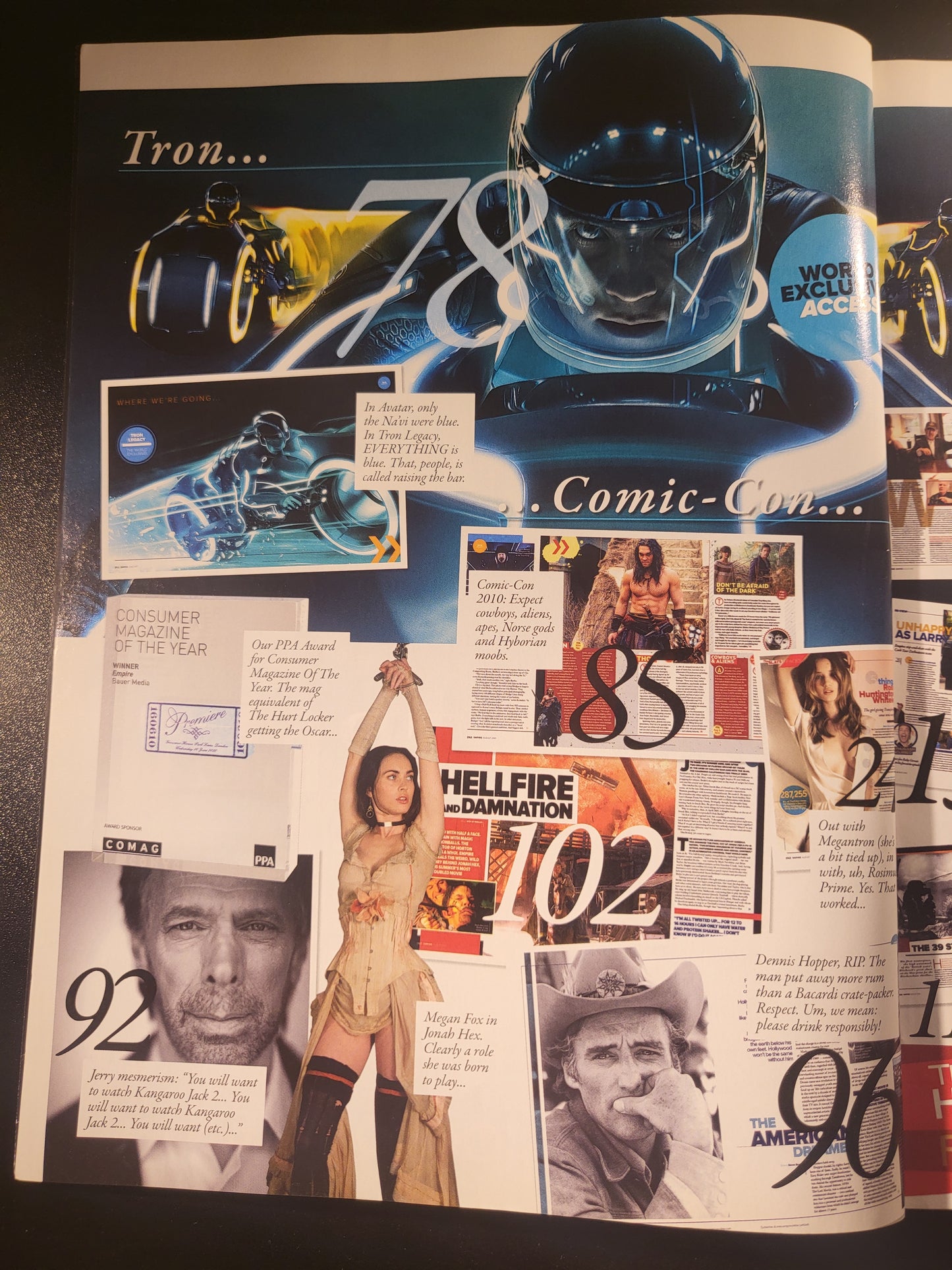 Empire Film Magazine Aug 2010 (669) Tron Legacy Megan Fox Jonah Hex Jason Mamoa