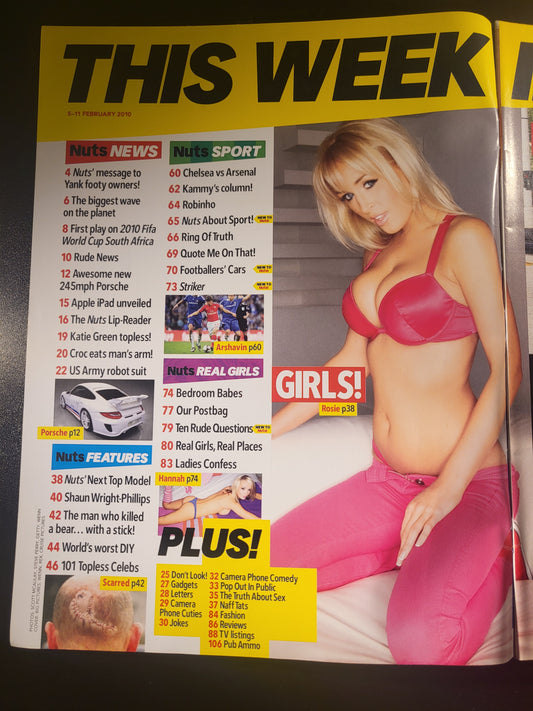 Nuts 3-11 February 2010 (671) Sophie Reade Pamela Keeley Megan Britney Pink Kate