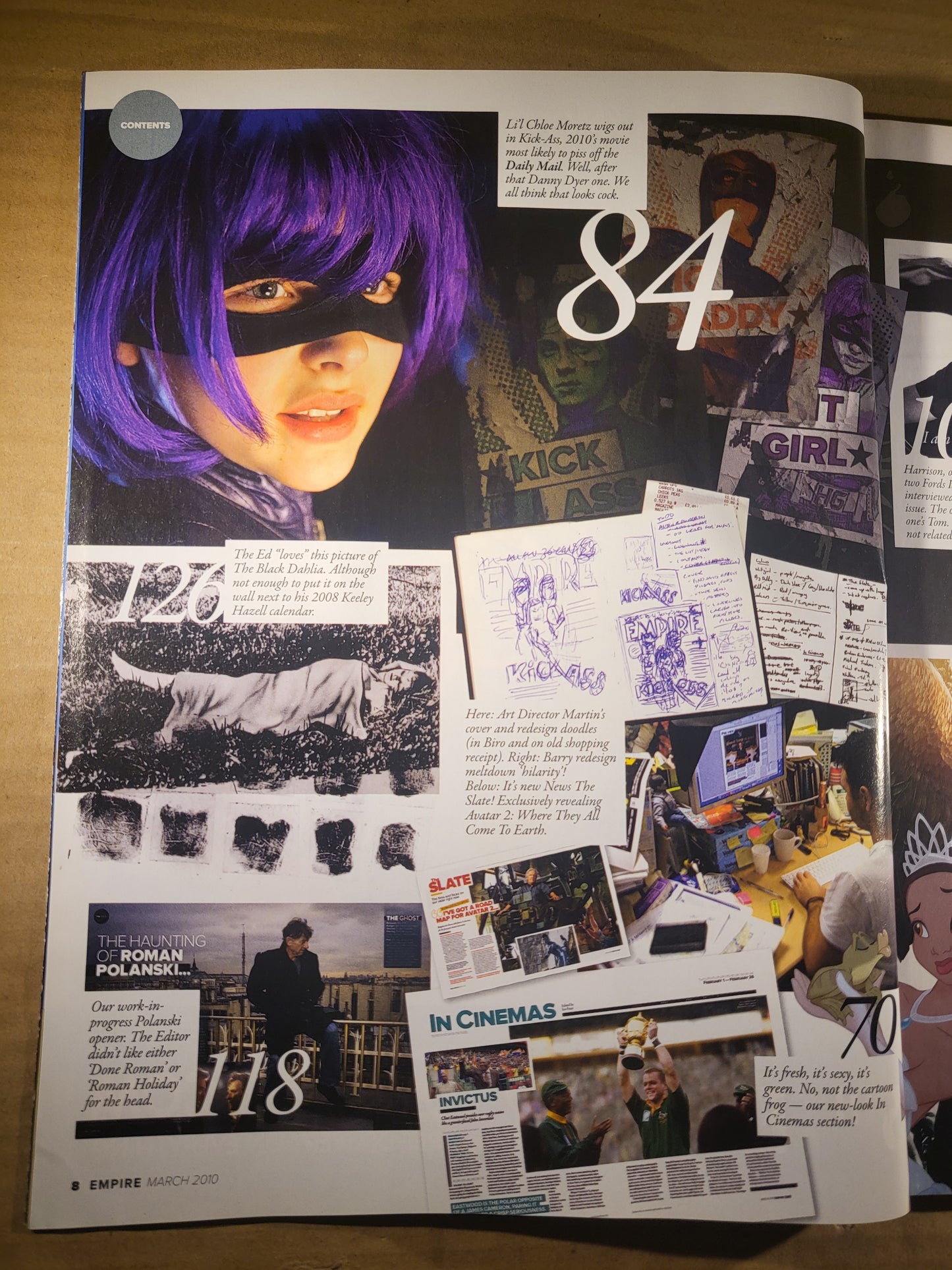 Empire Film Magazine March 2010 (685) Kick-Ass Chloe Moretz Harrison Ford