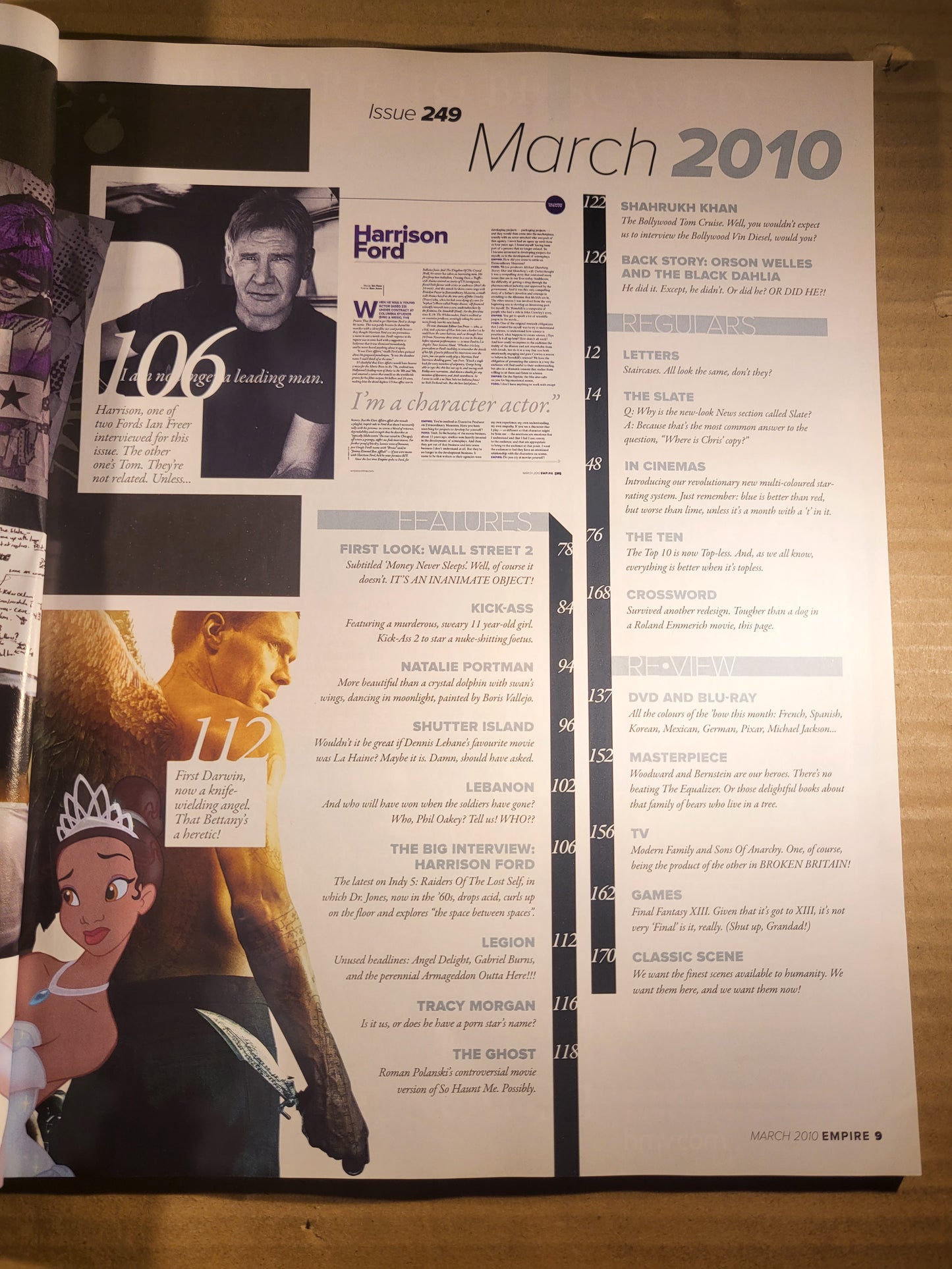 Empire Film Magazine March 2010 (685) Kick-Ass Chloe Moretz Harrison Ford