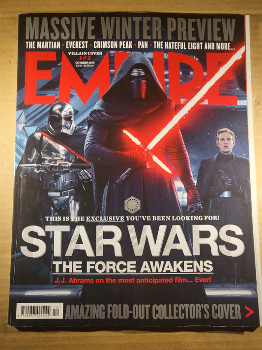 Empire Film Magazine October 2015 (685) Star Wars Force Awakens J.J Abrams