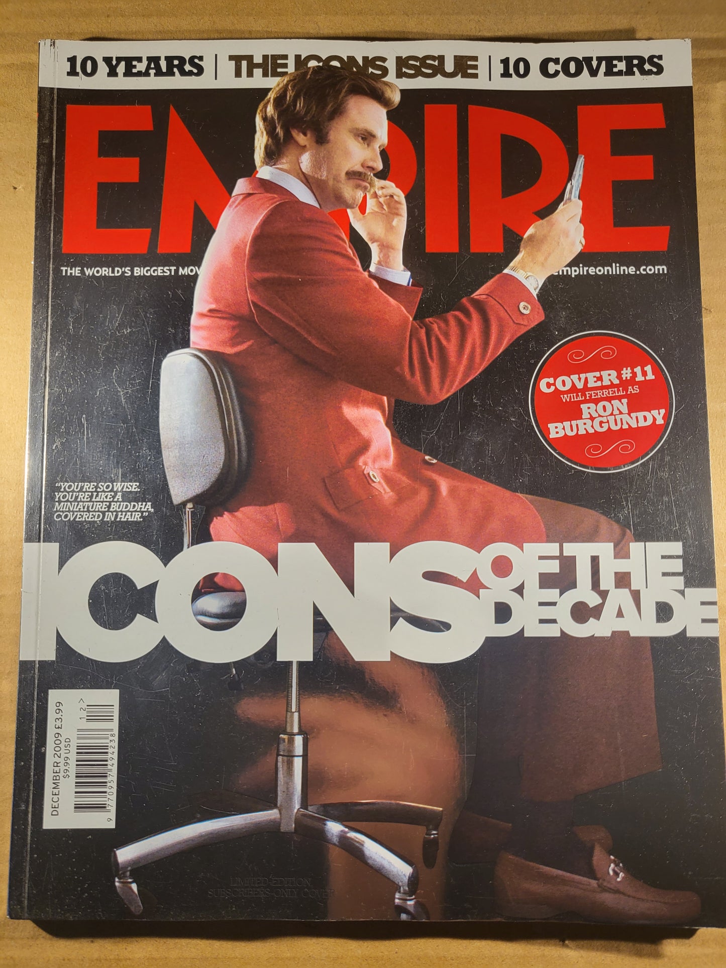 Empire Film Magazine December 2009 (685) Icons Of The Decade Johnny Depp James