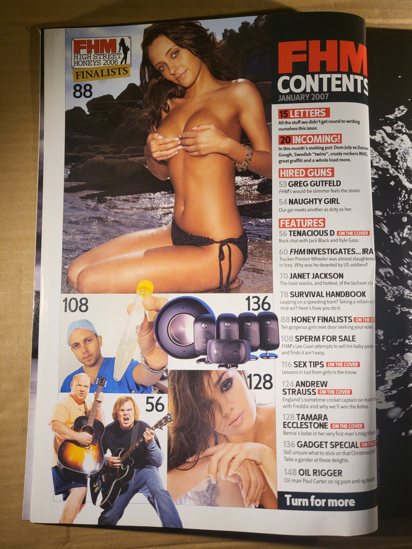 FHM Magazine January 2007 (689) Tamara Ecclestone Jenny McCarthy Tera