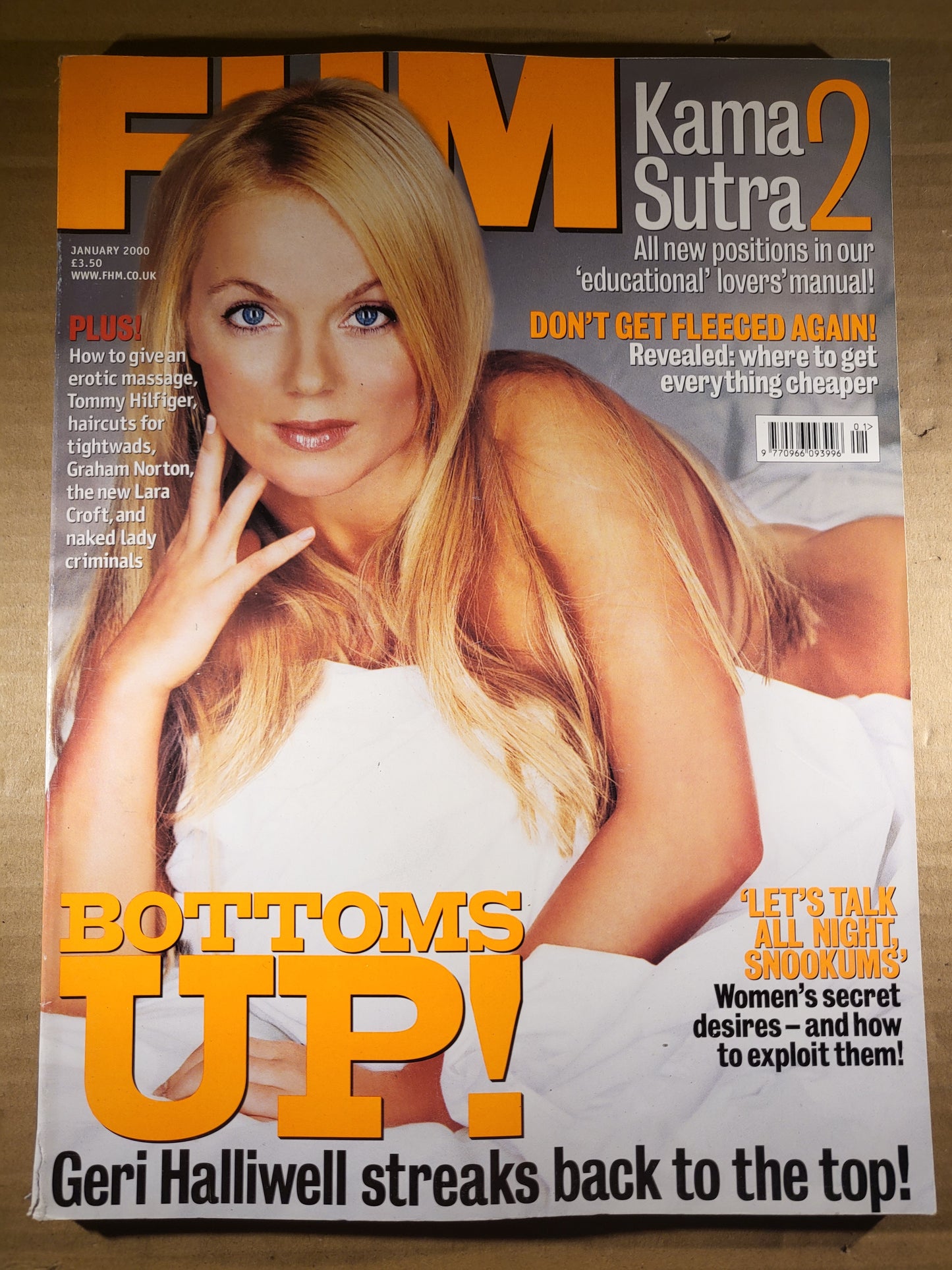 FHM Magazine January 2000 (700) Geri Halliwell Lara Welller