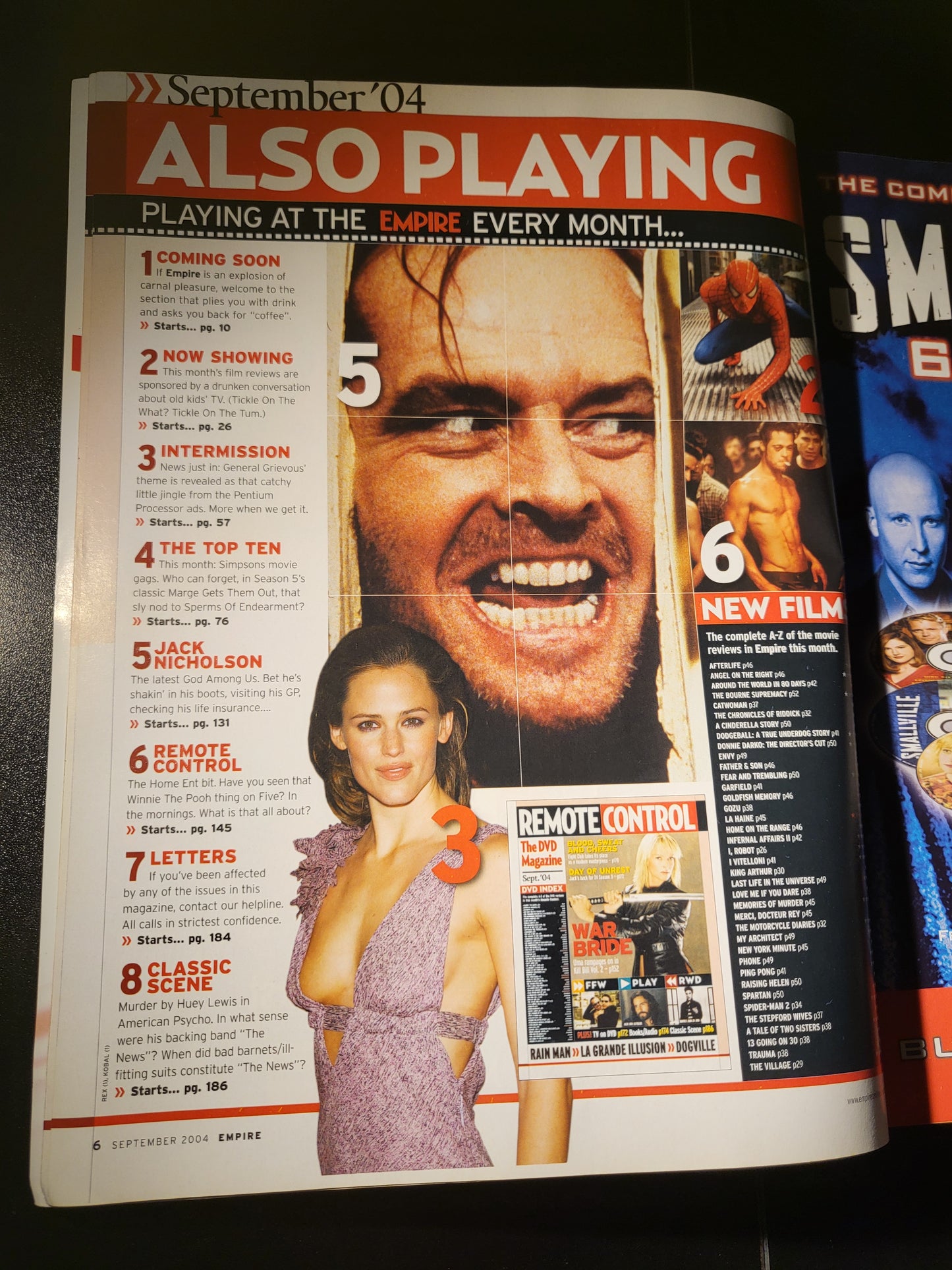 Empire Film Magazine September 2004 (731) I Robot Village Riddick Catwoman