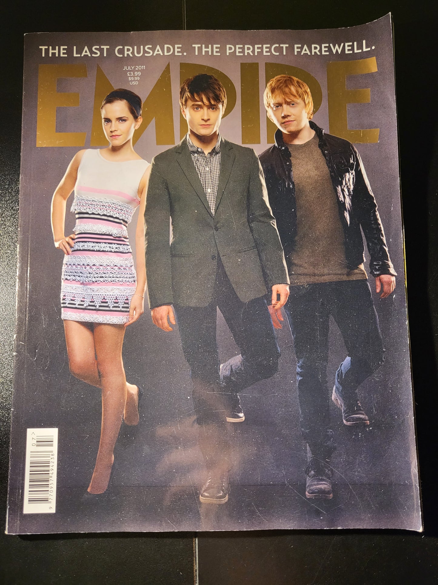Empire Film Magazine July 2011 (731) Harry Potter Daniel Emma Rupert