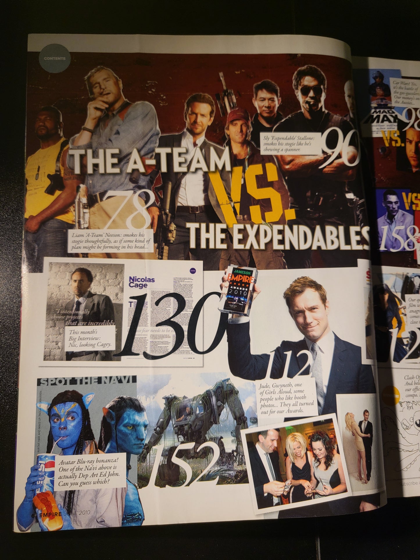 Empire Film Magazine June 2010 (731) Expendables A-Team Stallone Hannibal