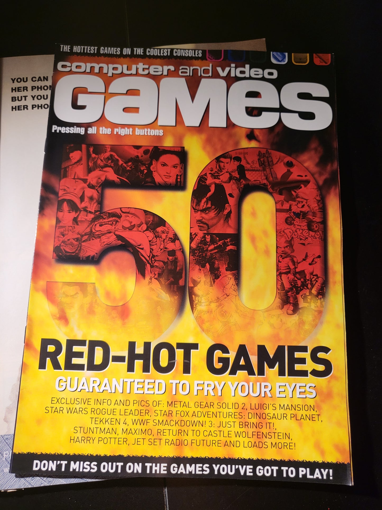 Computer and Video Games Magazine Aug 2001 (732) Buffy Vampire Slayer Tomb Raide