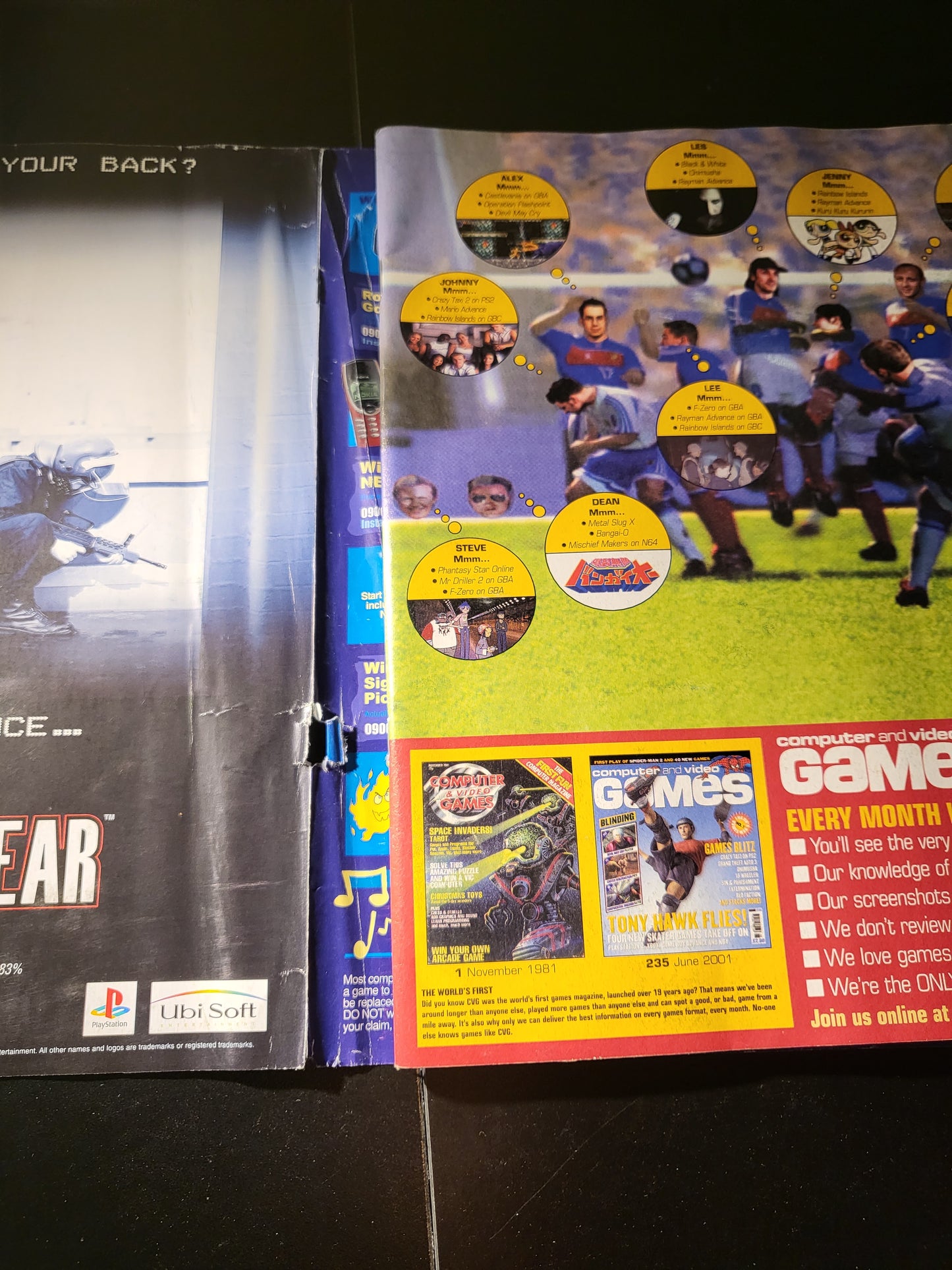 Computer and Video Games Magazine June 2001 (732) Tony Hawk Wolfenstein GTA 3