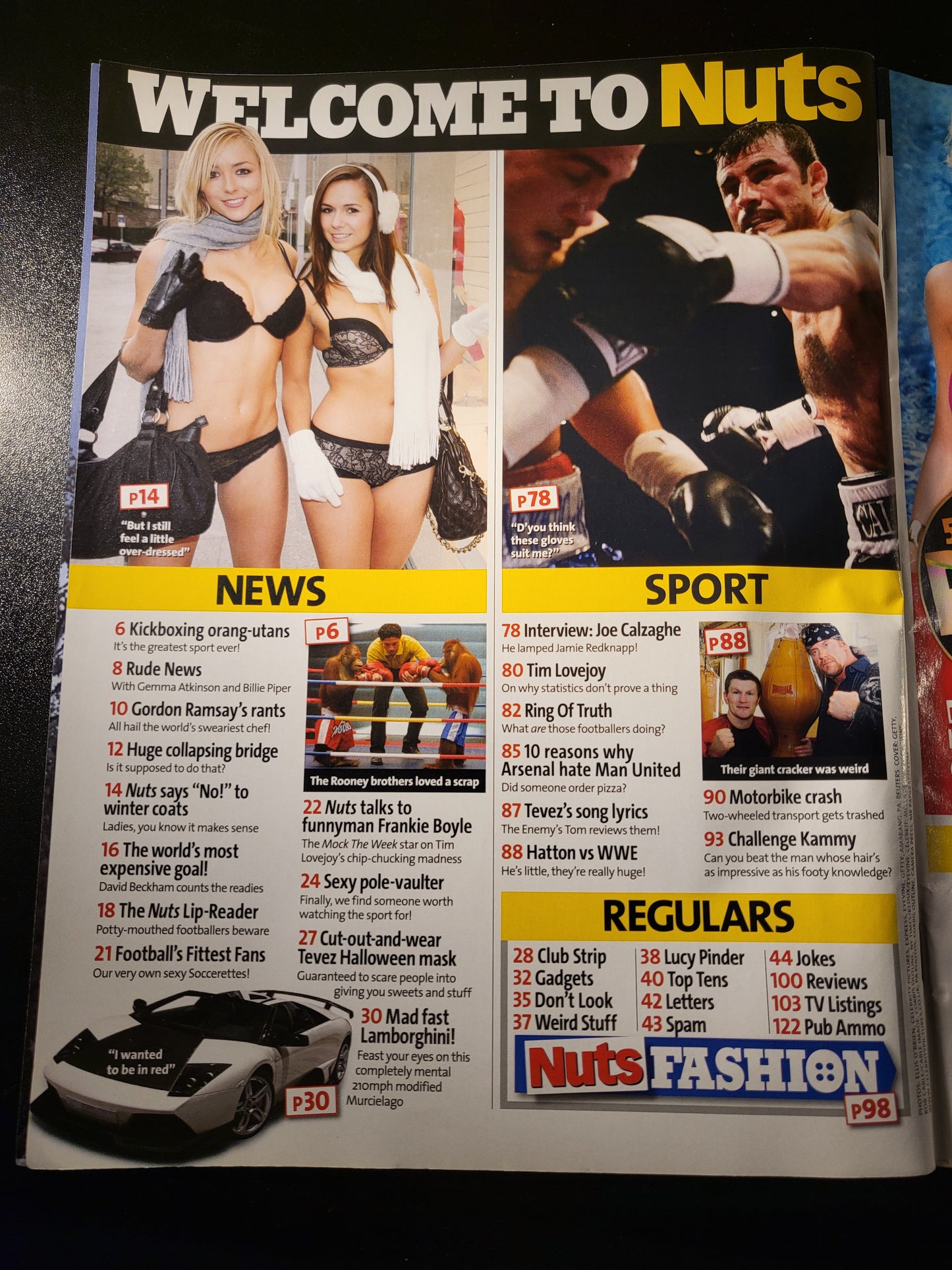 Nuts 2-8 November 2007 (734)(Rare) Jennifer Ellison Dannii Minogue Amerie