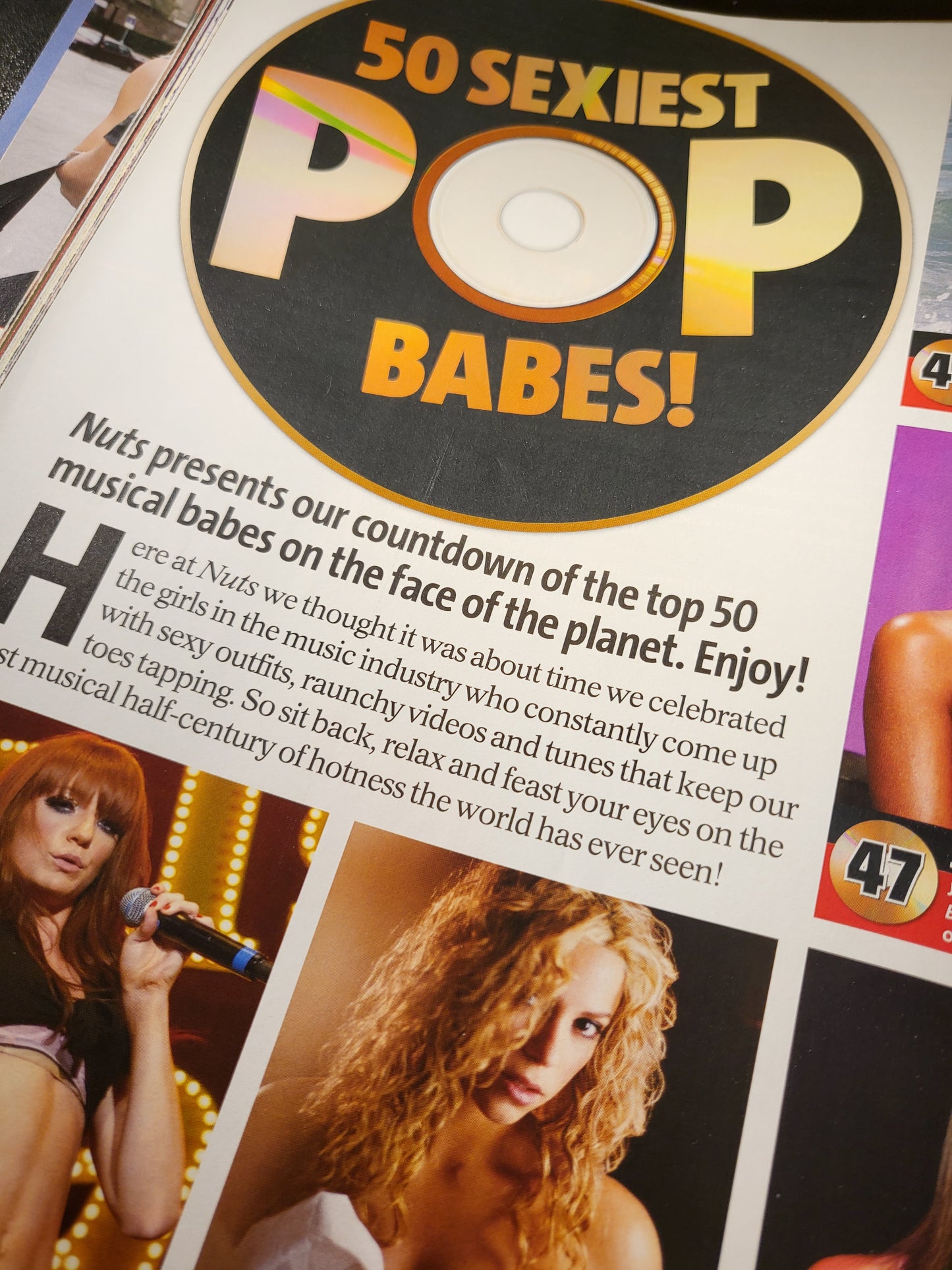 Nuts 2-8 November 2007 (734)(Rare) Jennifer Ellison Dannii Minogue Amerie