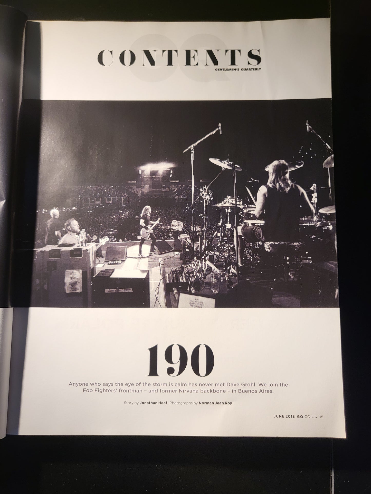 GQ Magazine June 2018 British (740) FOO FIGHTERS Dave Grohl