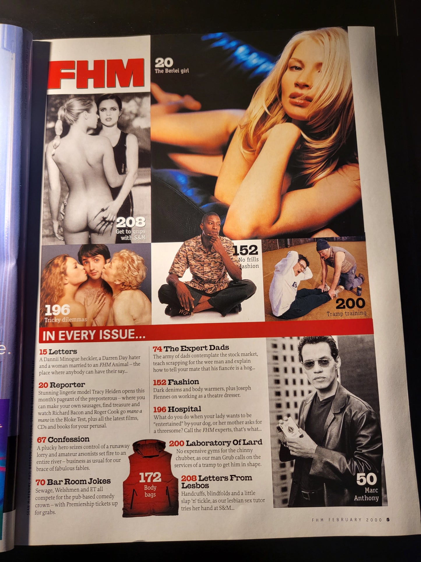 FHM Magazine February 2000 (745) Alicia Silverstone Ivana Horvet