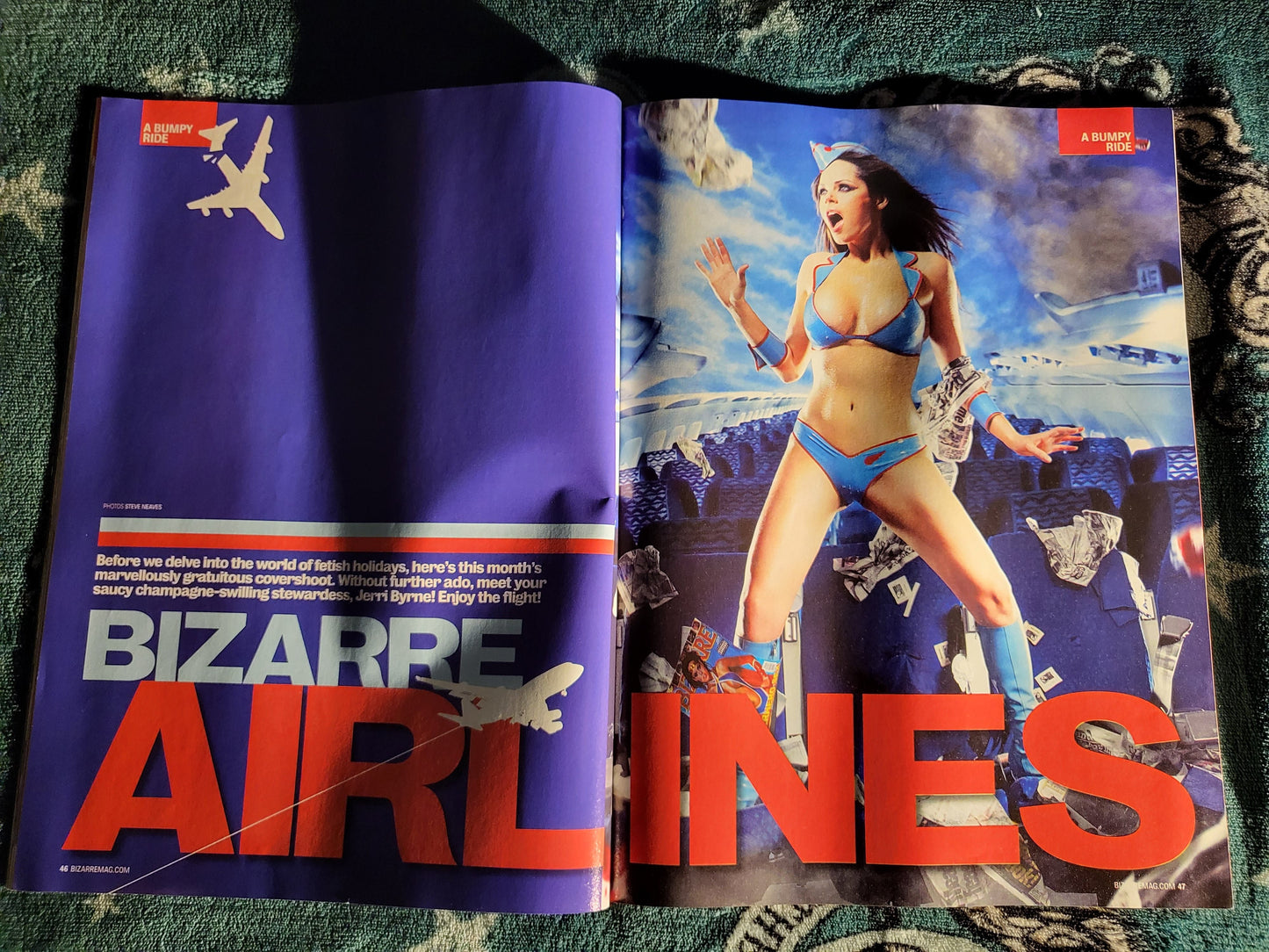 Bizarre Magazine August 2007 (770) Jerri Byrne Corpses Sabrina Sparx.